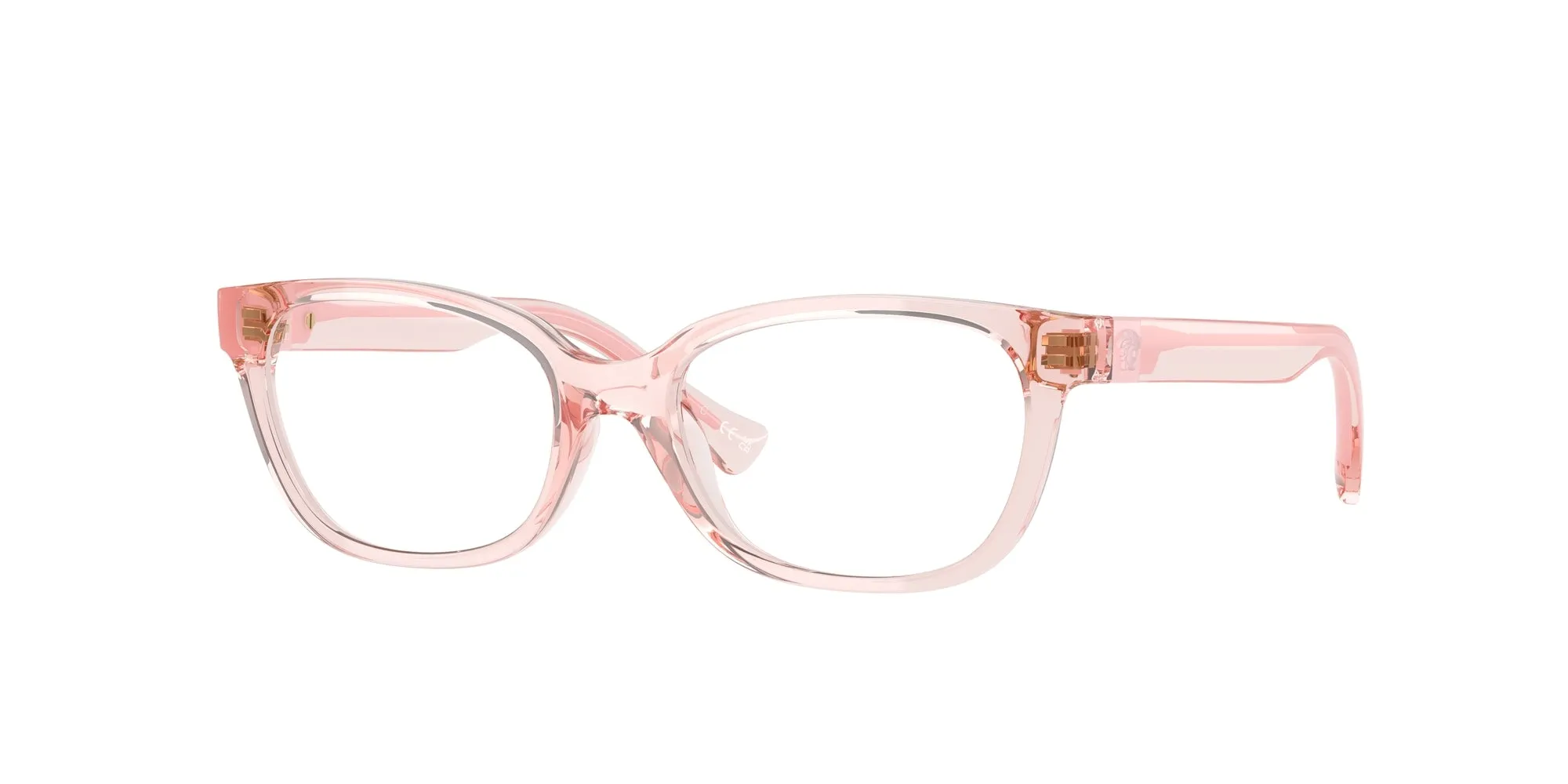 Versace VK3006U 5481 Montature da vista Iniettato Rosa Squadrata Normale - immagine 1
