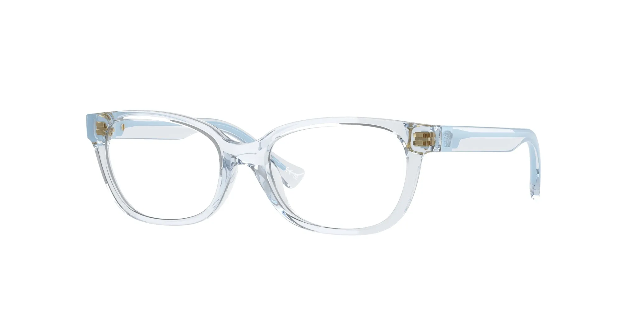 Versace VK3006U 5480 Montature da vista Iniettato Blu Squadrata Normale - immagine 1