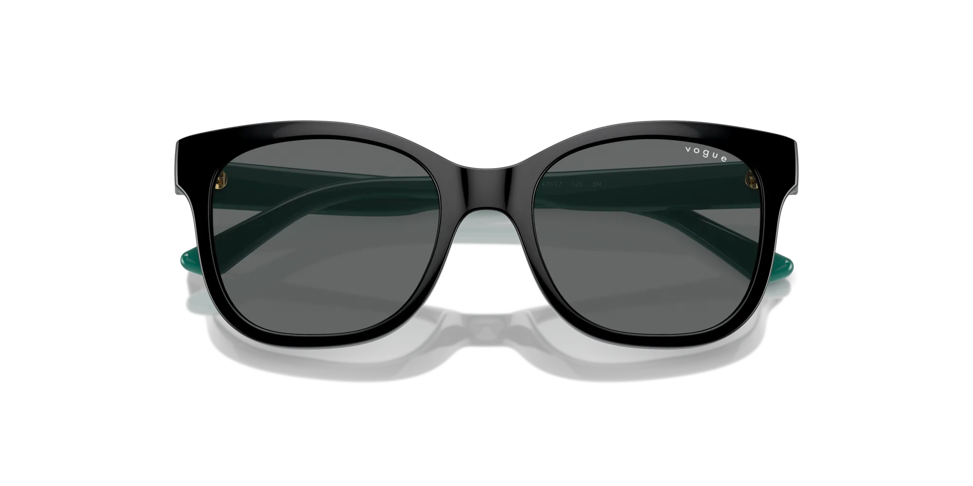 VOGUE EYEWEAR VJ2023 W44/87 Occhiali da sole bambino Nylon Nero Grigio Farfalla Normale - immagine 2