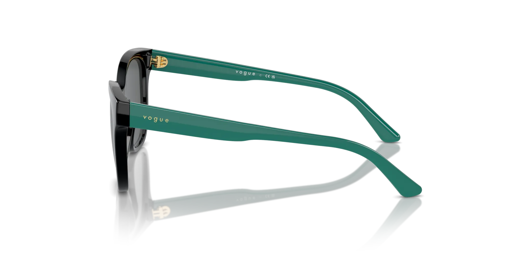 VOGUE EYEWEAR VJ2023 W44/87 Occhiali da sole bambino Nylon Nero Grigio Farfalla Normale - immagine 4