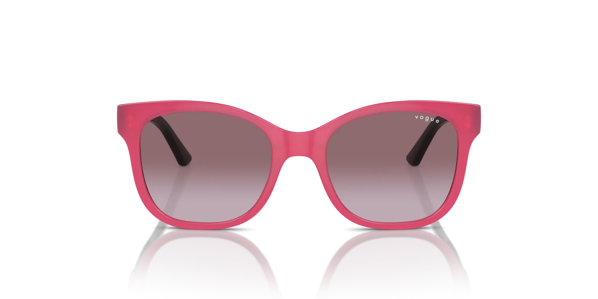 VOGUE EYEWEAR VJ2023 25458H Occhiali da sole bambino Nylon Rosa Viola Farfalla Normale Sfumato - immagine 3