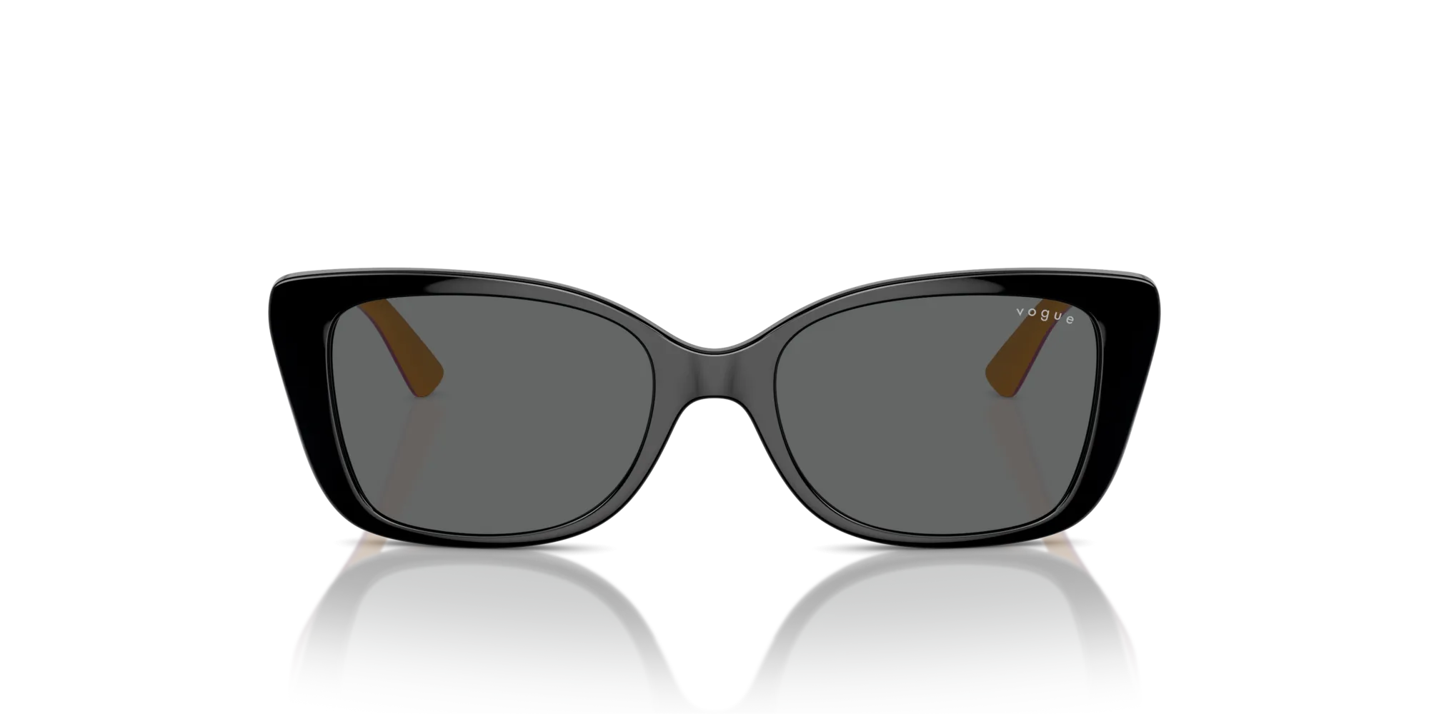 VOGUE EYEWEAR VJ2022 W44/87 Occhiali da sole Nylon Nero Grigio Farfalla Normale - immagine 3