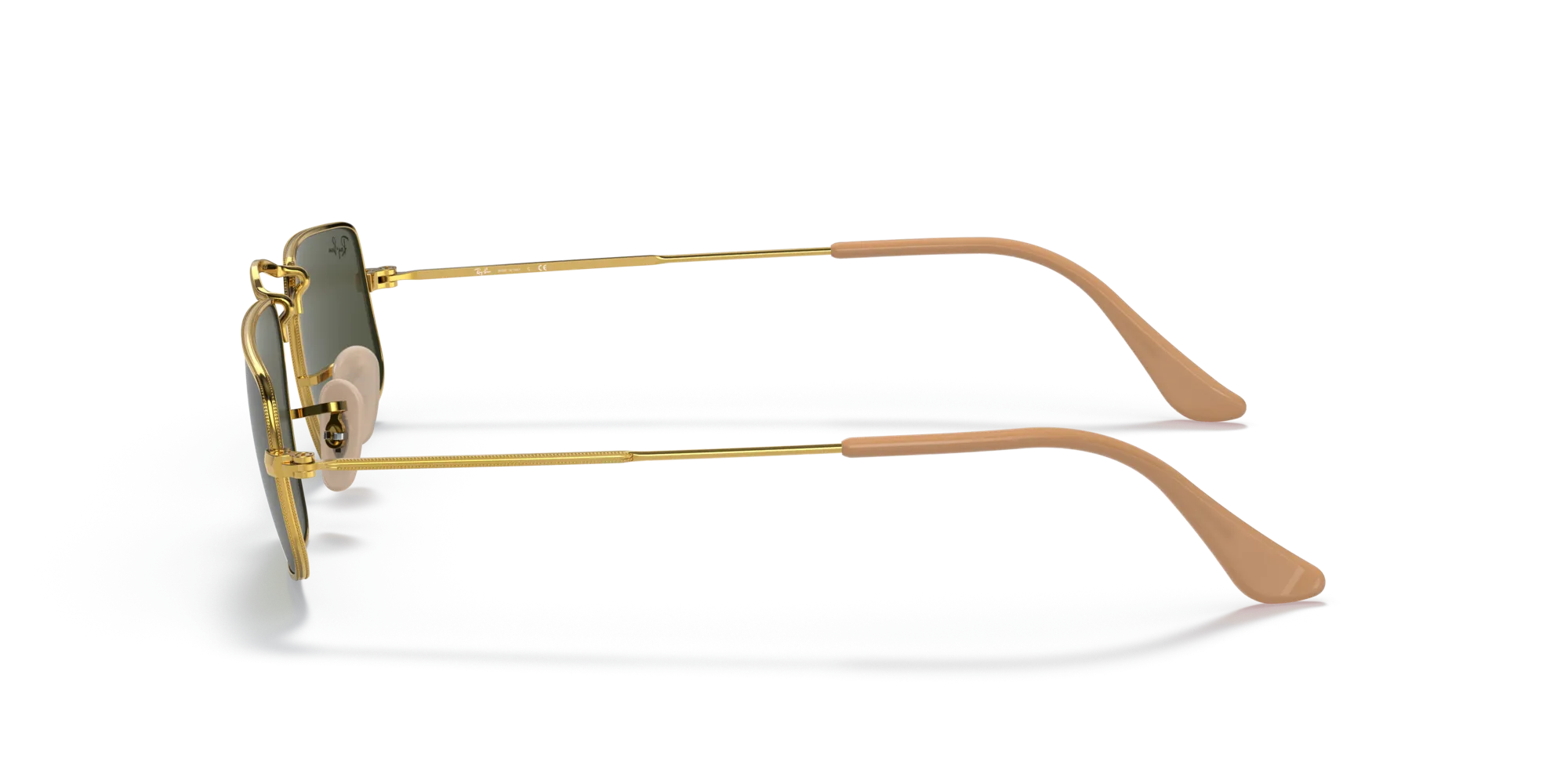 Ray - Ban RB3957 JULIE 919631 Occhiali da sole Metallo Oro G15 Squadrata Normale - immagine 4