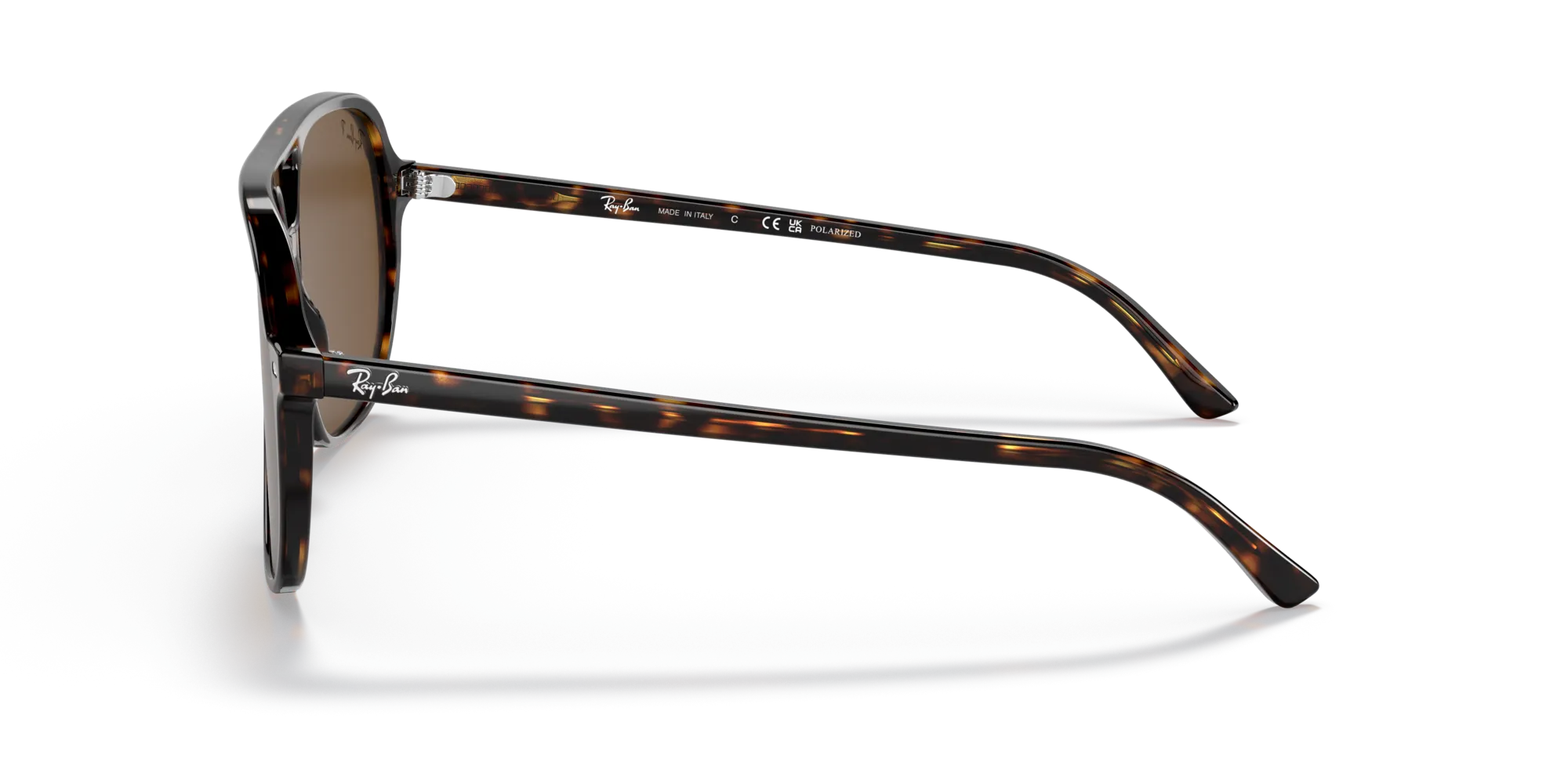 Ray - Ban RB2198 BILL 902/57 Occhiali da sole Acetato Tartaruga Marrone Squadrata Polarizzata - immagine 4