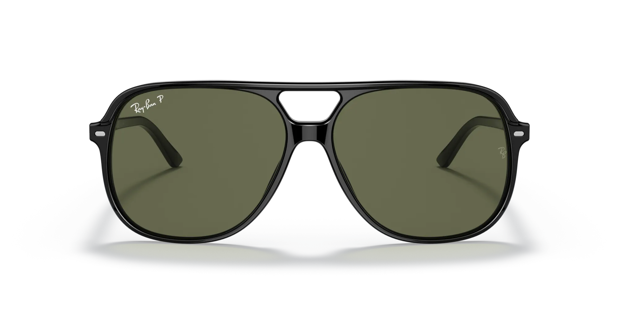 Ray - Ban RB2198 BILL 901/58 Occhiali da sole Acetato Nero [""] Squadrata Polarizzata - immagine 3
