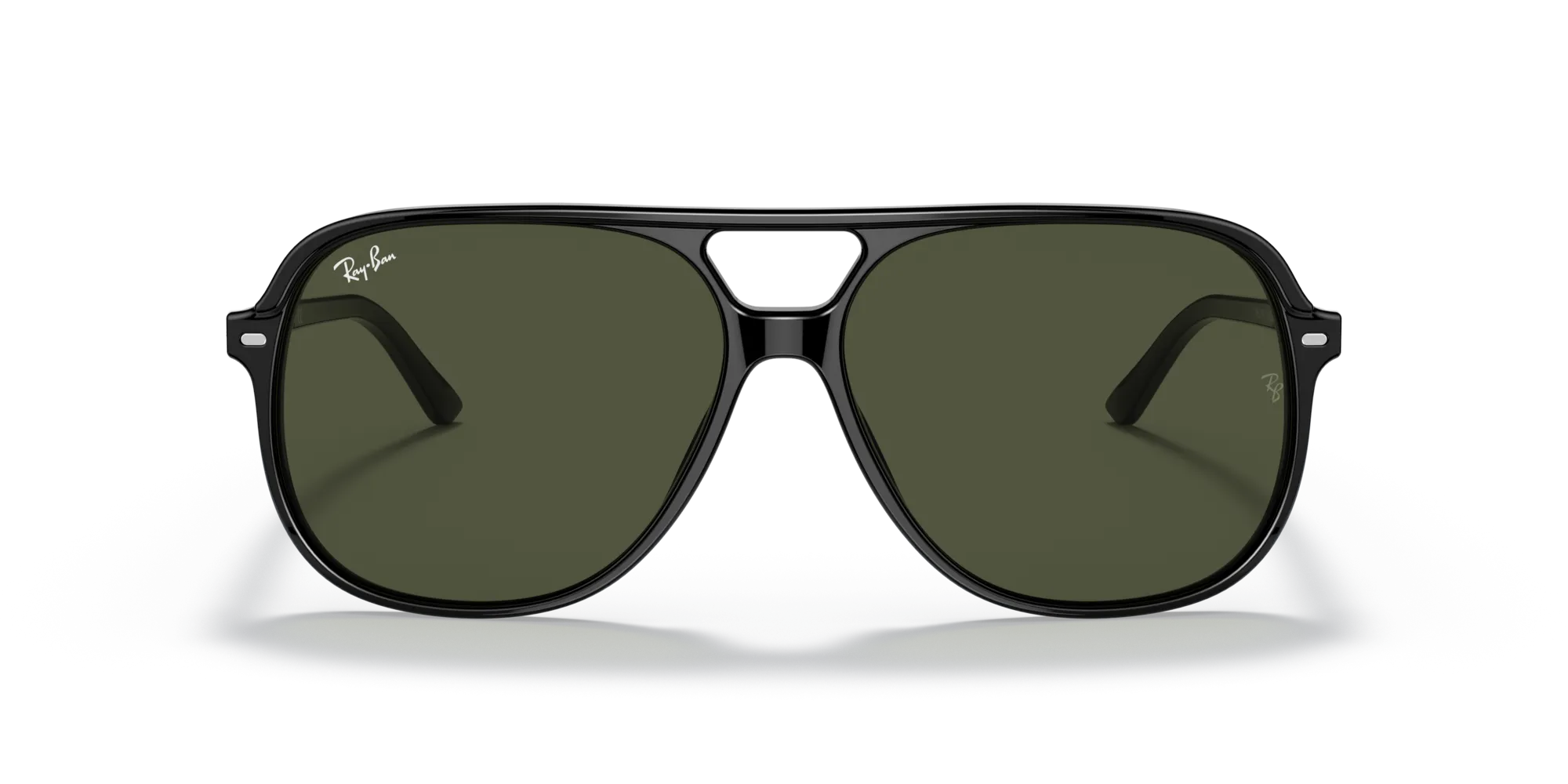 Ray - Ban RB2198 BILL 901/31 Occhiali da sole Acetato Nero G15 Squadrata Normale - immagine 3