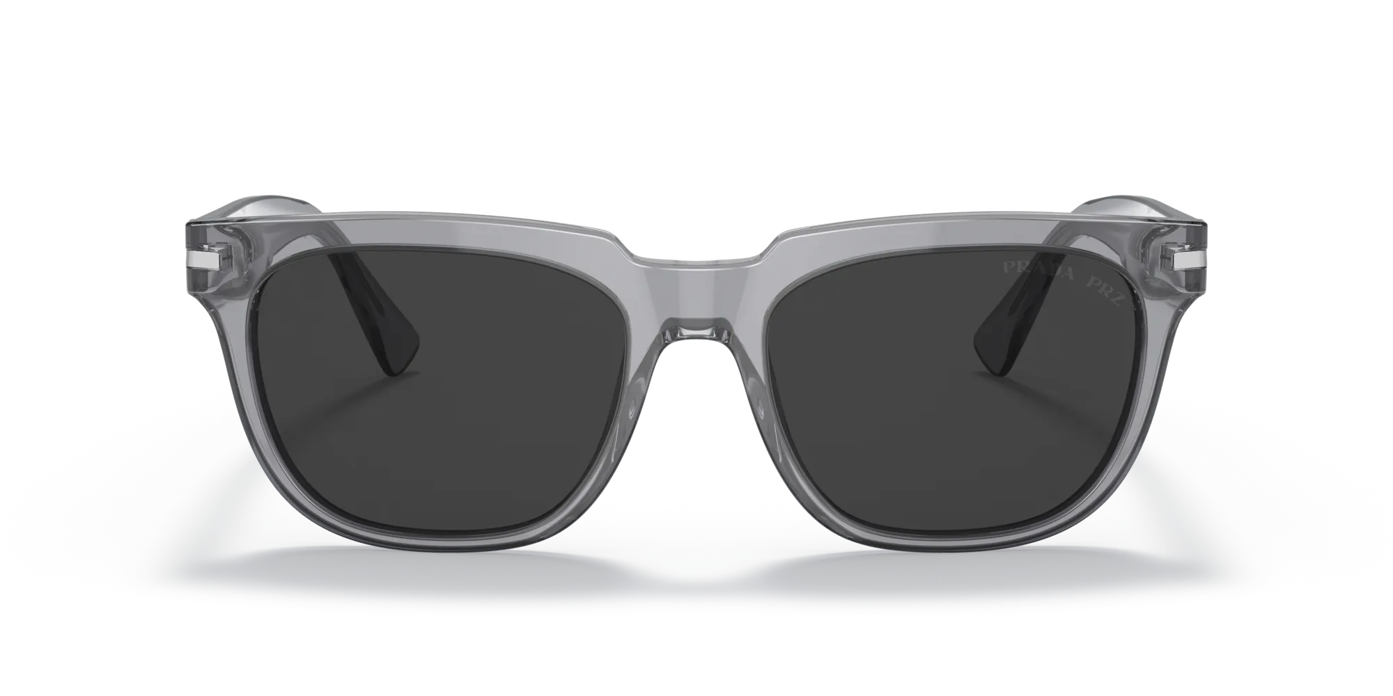 Prada PR 04YS 08U08G Occhiali da sole Acetato Grigio Grigio Pillow Polarizzata - immagine 3