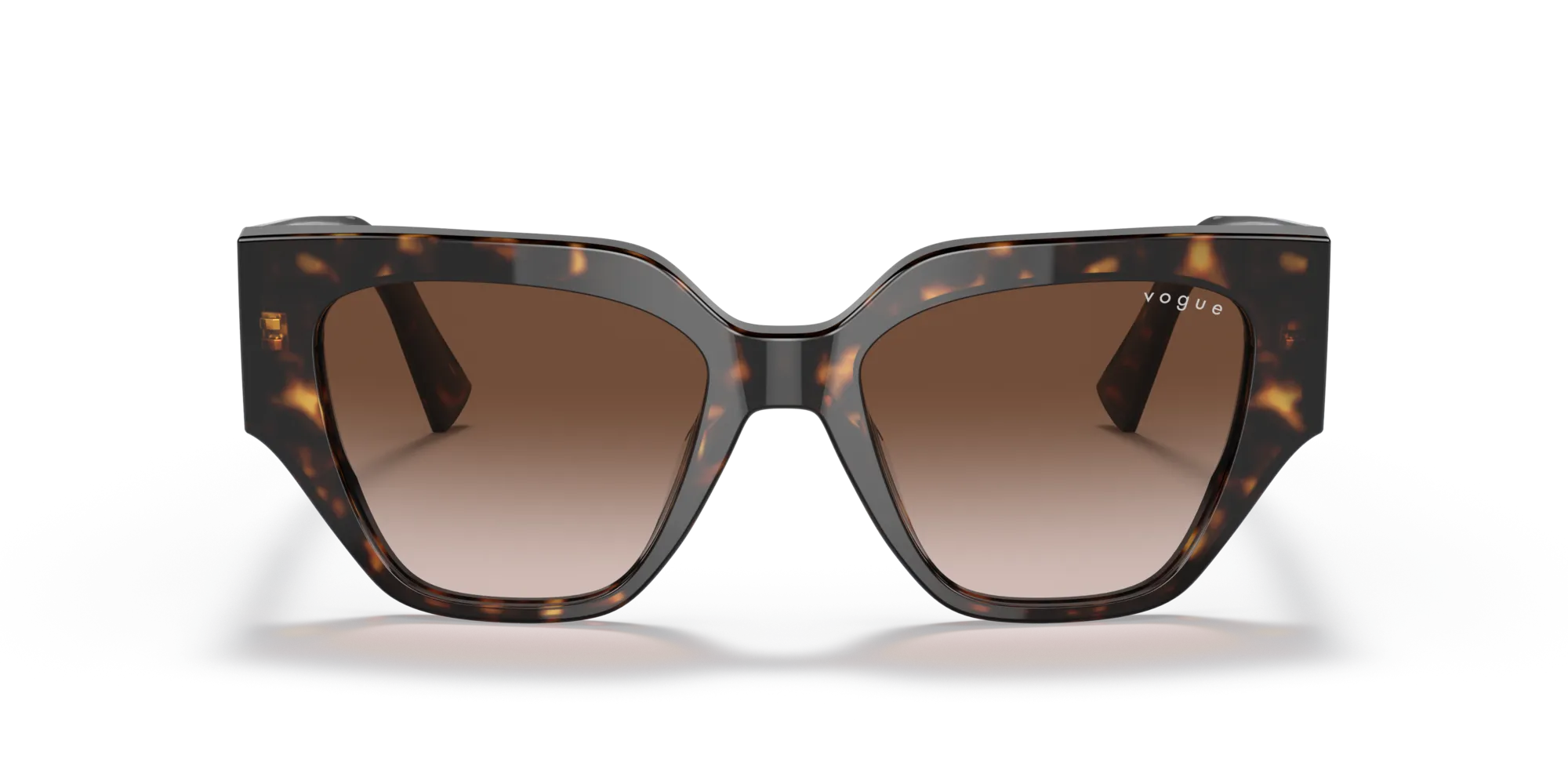 VOGUE EYEWEAR VO5409S W65613 Occhiali da sole Acetato Marrone Marrone Geometrica Normale Sfumato - immagine 3