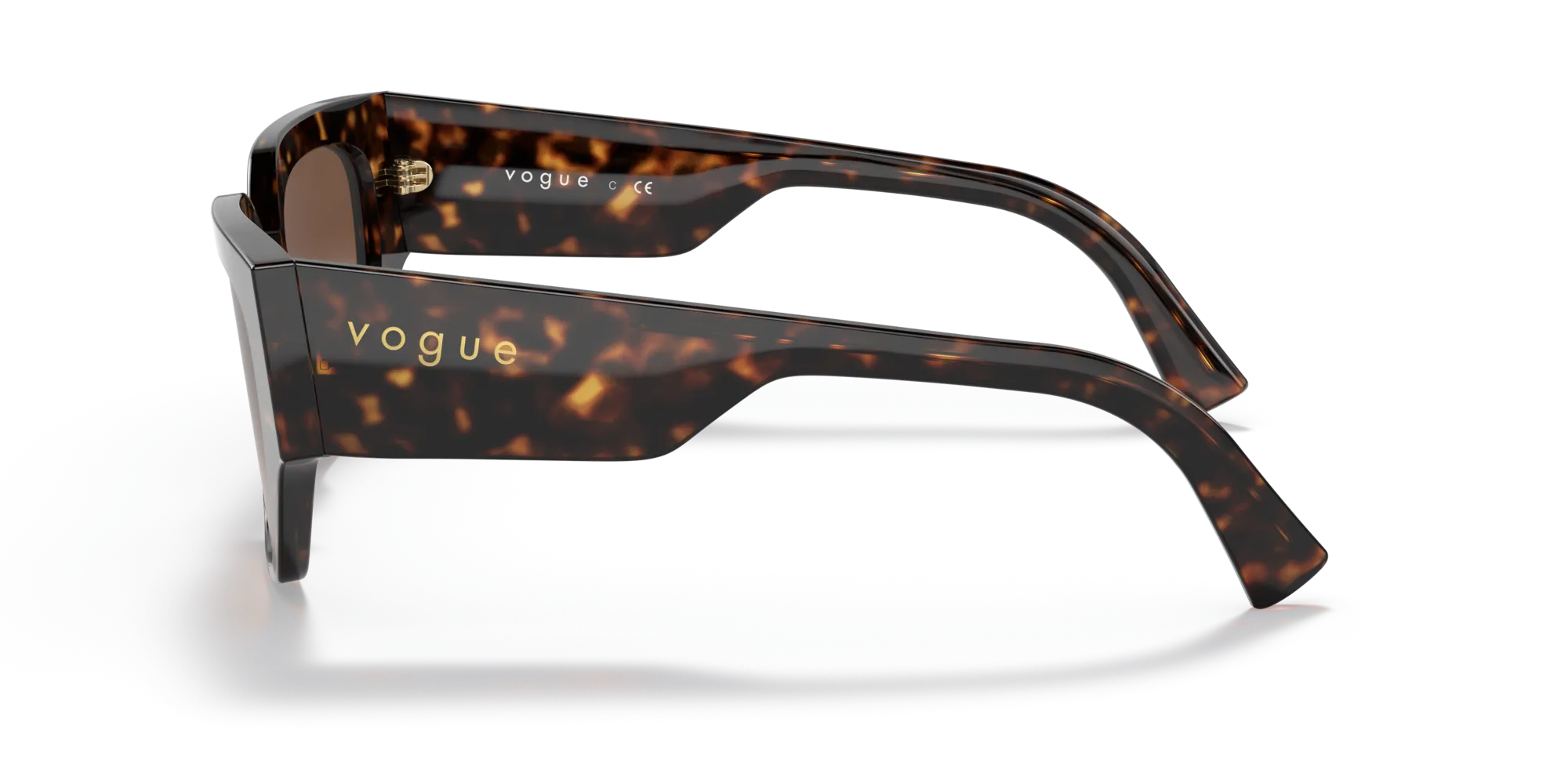 VOGUE EYEWEAR VO5409S W65613 Occhiali da sole Acetato Marrone Marrone Geometrica Normale Sfumato - immagine 4