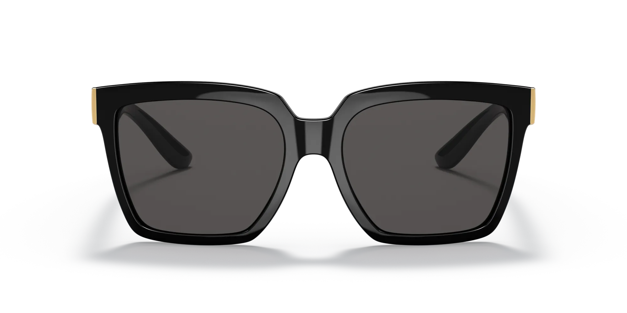 Dolce & Gabbana DG6165 501/87 Occhiali da sole Nylon Nero Grigio Squadrata Normale - immagine 3