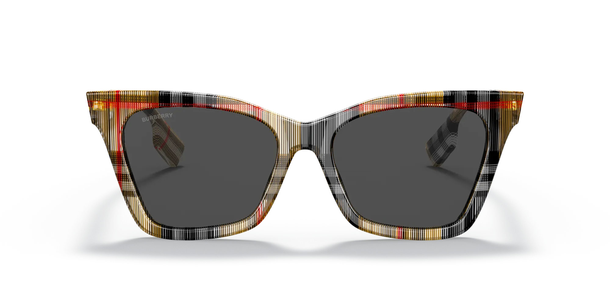 Burberry BE4346 ELSA 394487 Occhiali da sole Acetato Marrone Grigio Geometrica Normale - immagine 3
