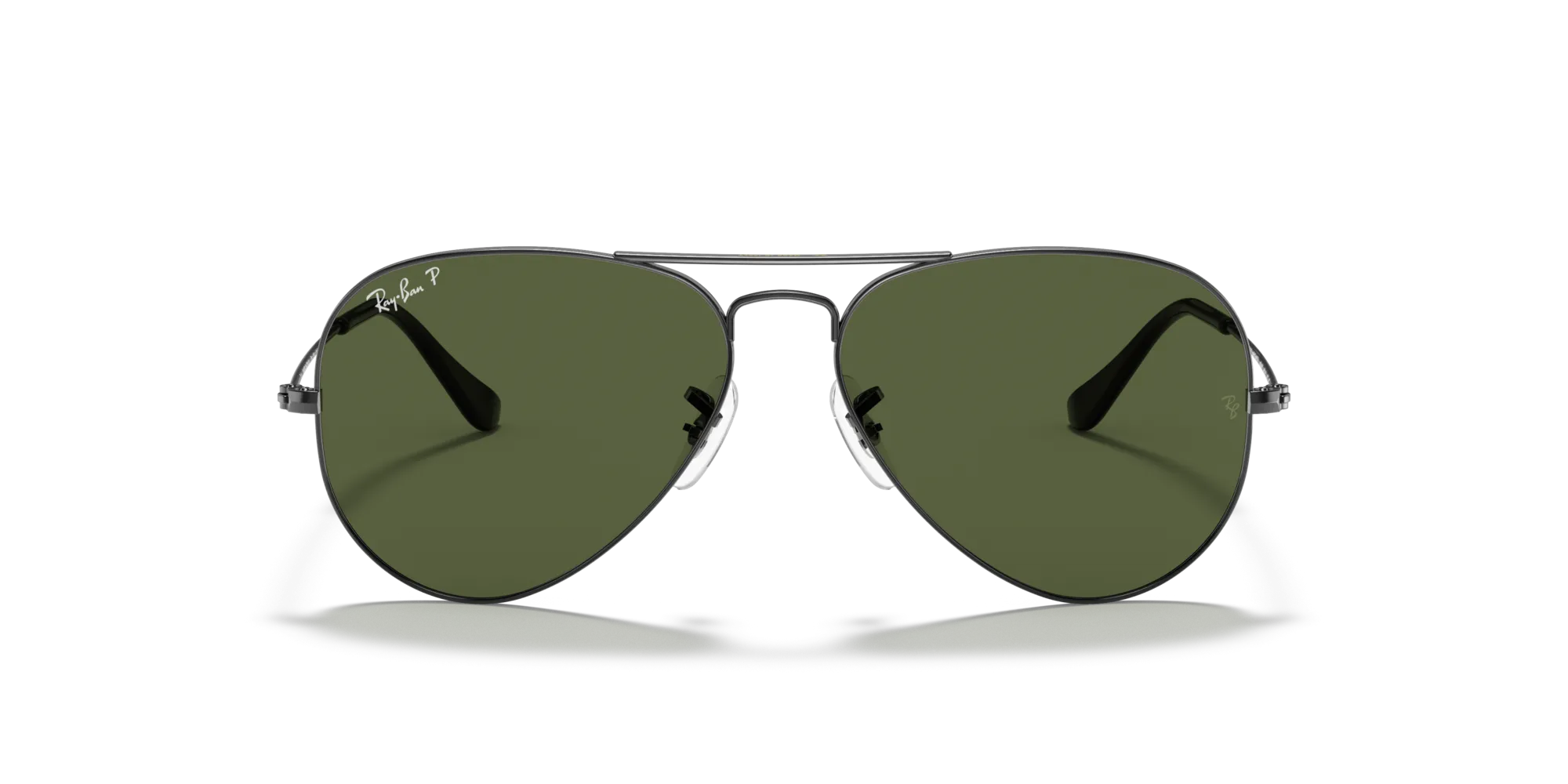 Ray - Ban RB3025 AVIATOR 004/58 Occhiali da sole Metallo Grigio G15 Pilot Polarizzata - immagine 3