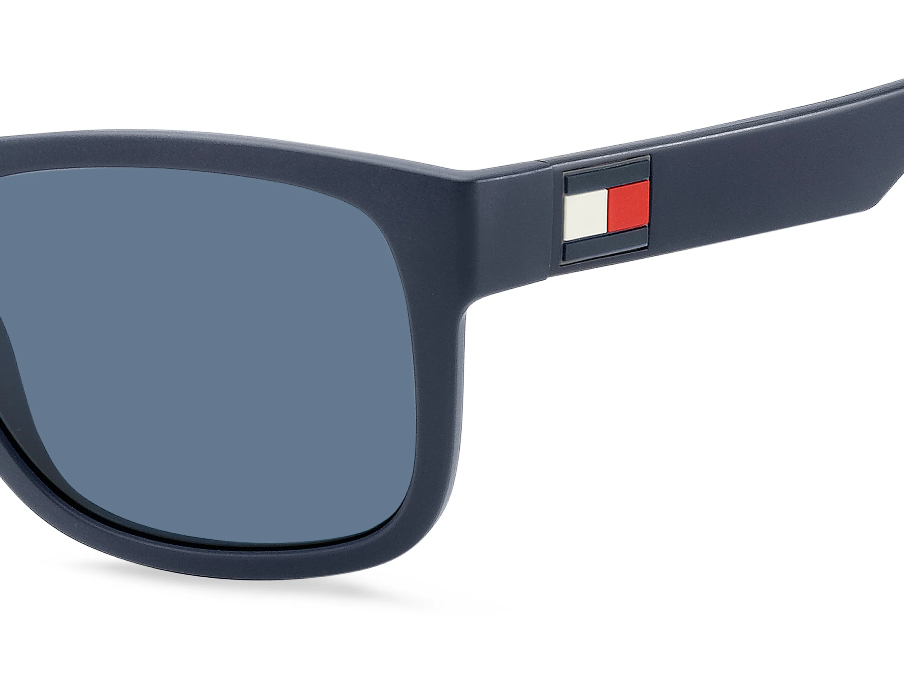 Tommy Hilfiger TH 1556/S 8RU/KU Occhiali da sole Plastica Blu Blu Squadrata Normale - immagine 3