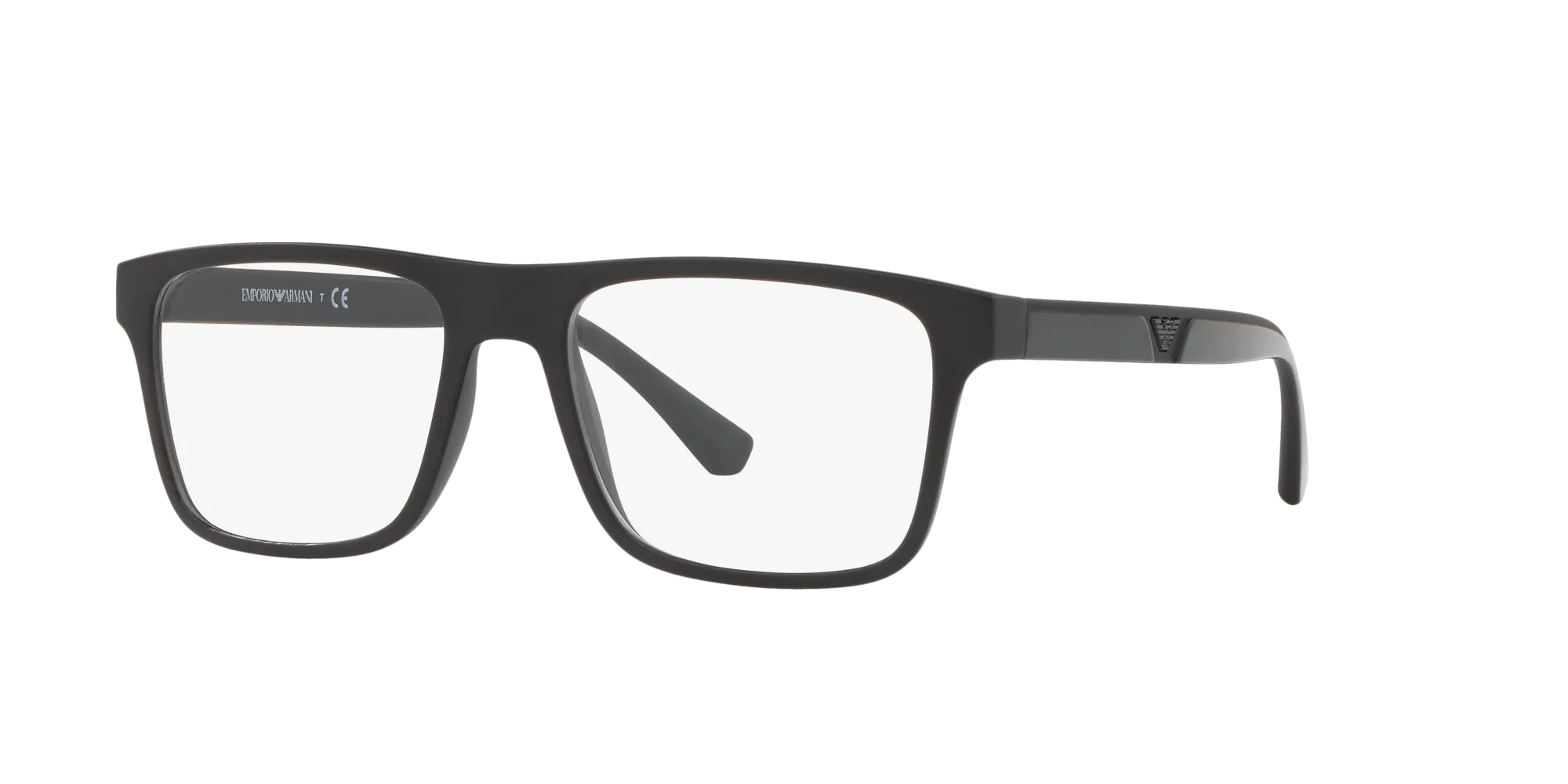 Emporio Armani EA4115 58011W Occhiali da sole Iniettato Nero Trasparente Squadrata Normale - immagine 1