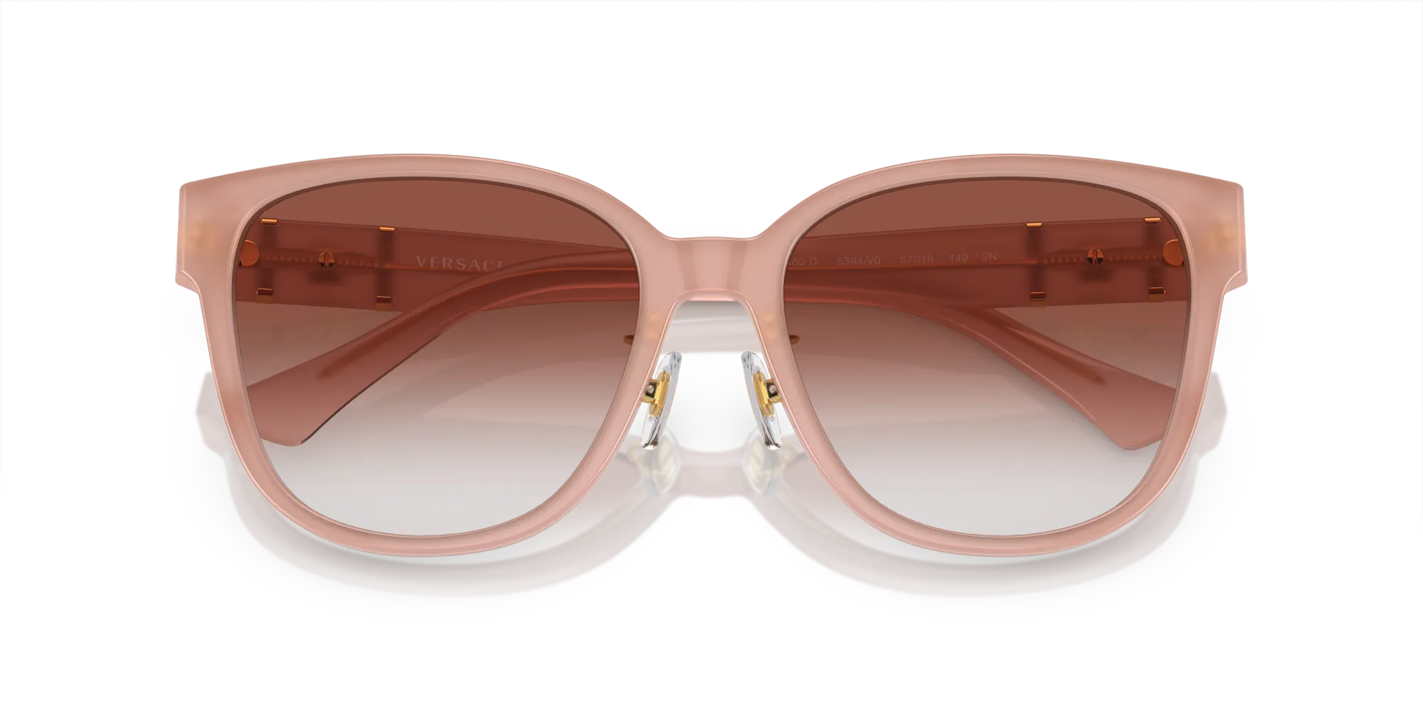Versace VE4460D 5394V0 Occhiali da sole Acetato Rosa Rosso Squadrata Normale Sfumato - immagine 2