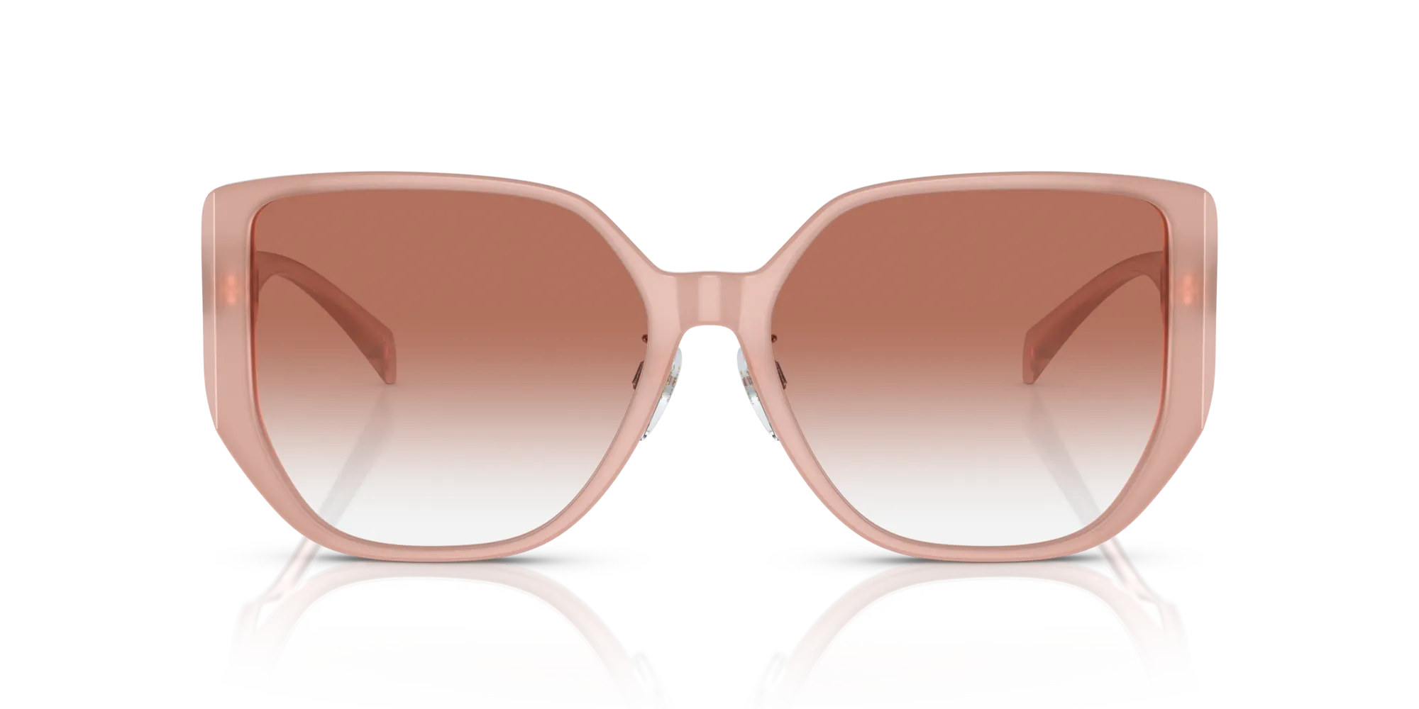 Versace VE4449D 5394V0 Occhiali da sole Acetato Rosa Rosso Squadrata Normale Sfumato - immagine 3