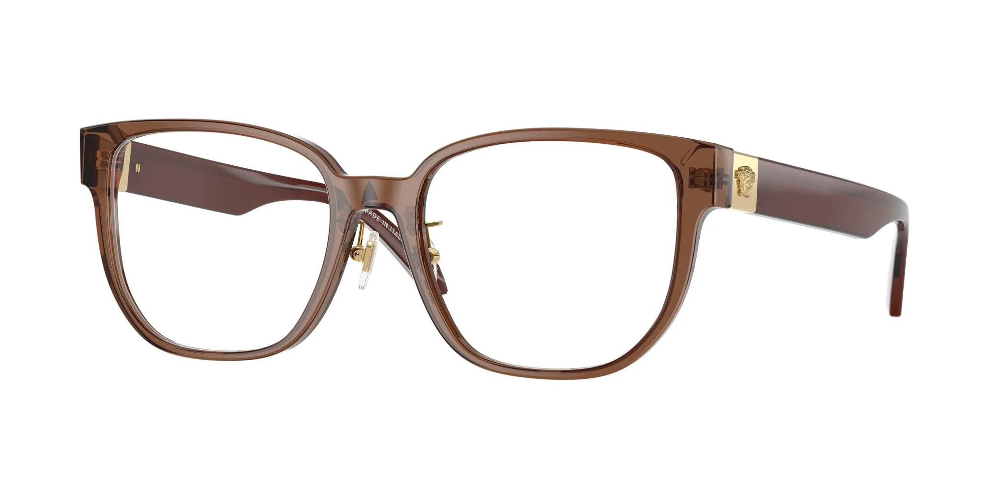 Versace VE3360D 5028 Montature da vista Acetato Marrone Squadrata Normale - immagine 1