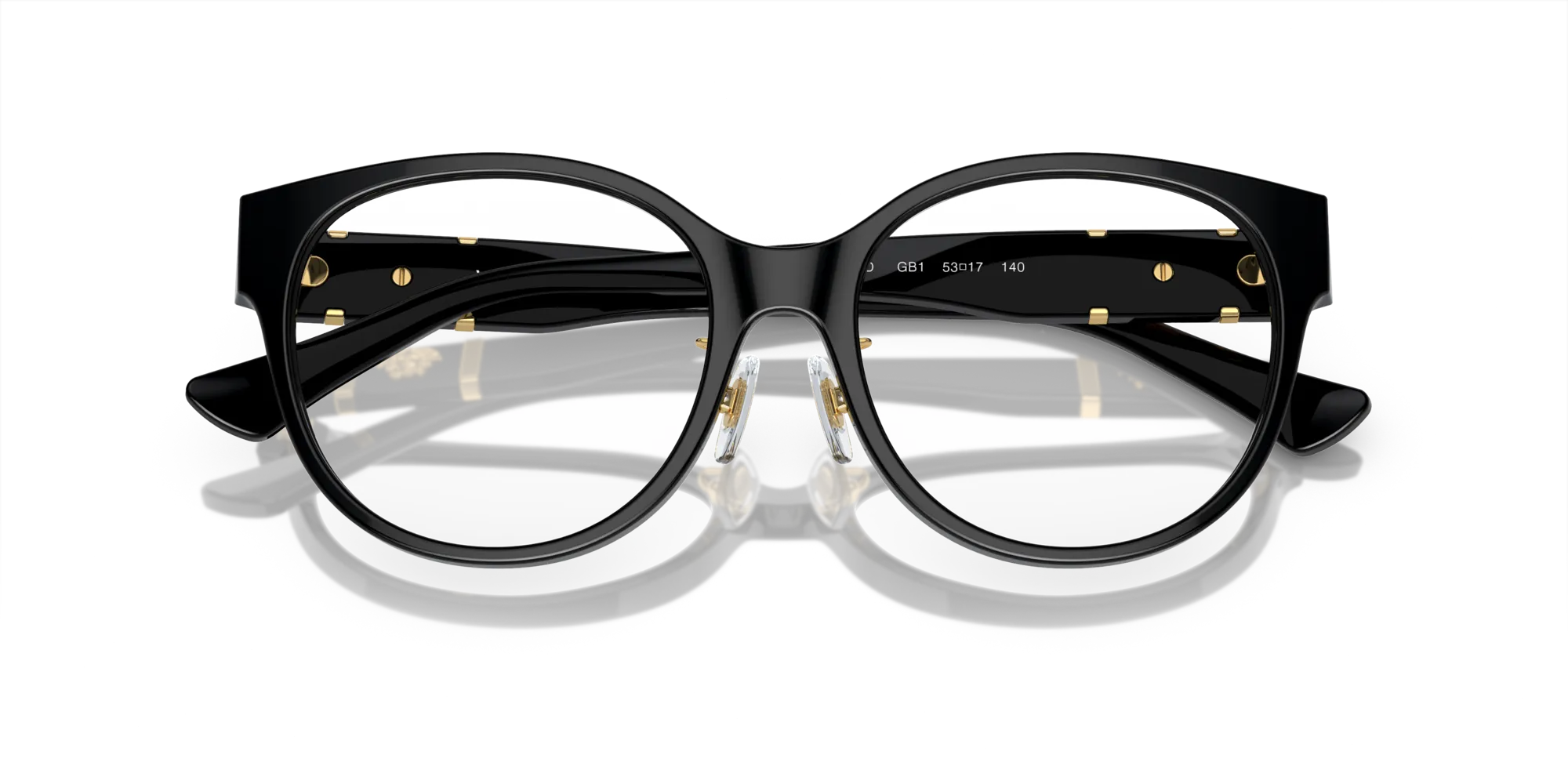 Versace VE3351D GB1 Montature da vista Acetato Nero Pantos Normale - immagine 2