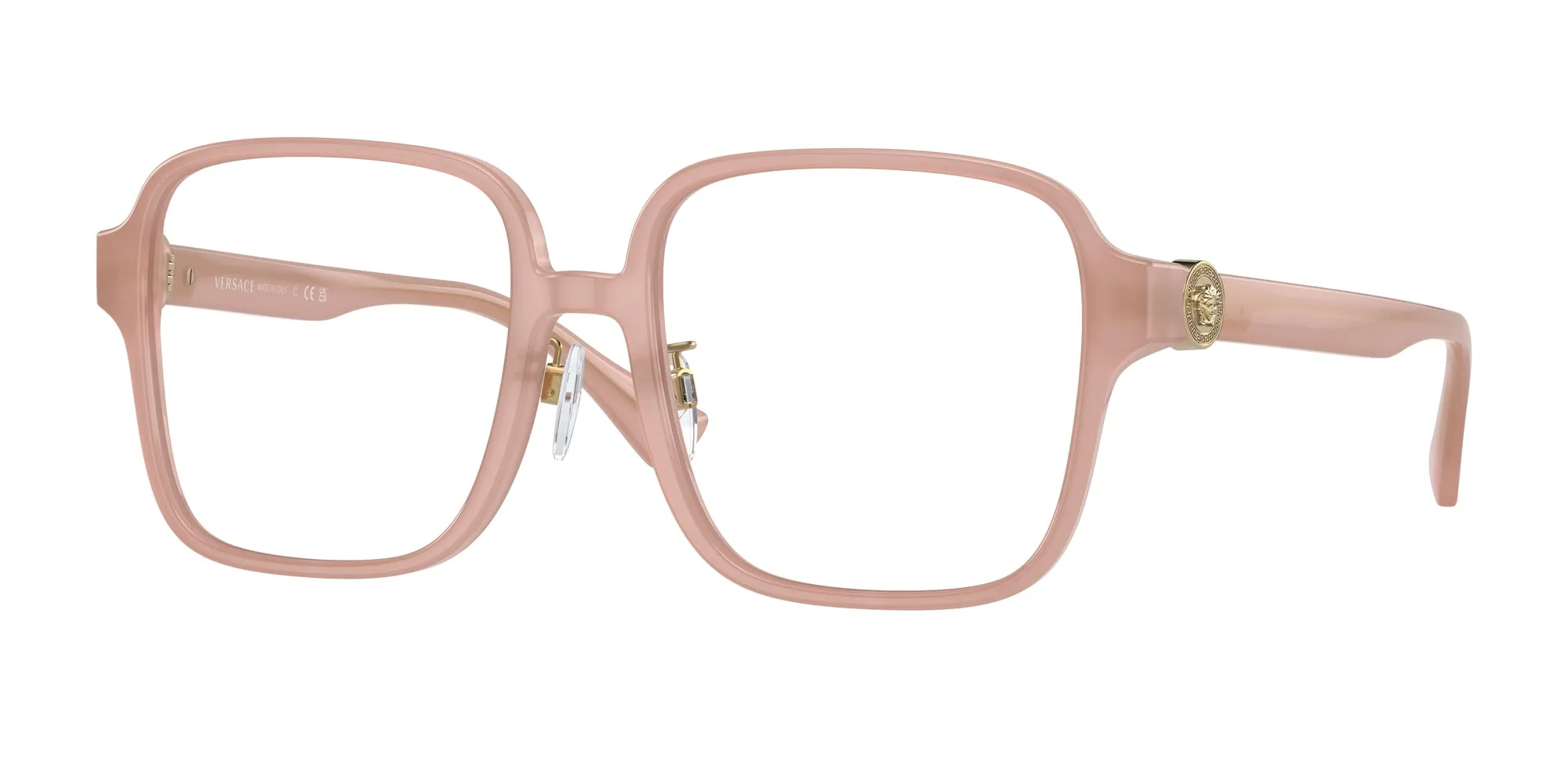 Versace VE3333D 5394 Montature da vista Acetato Rosa Squadrata Normale - immagine 1