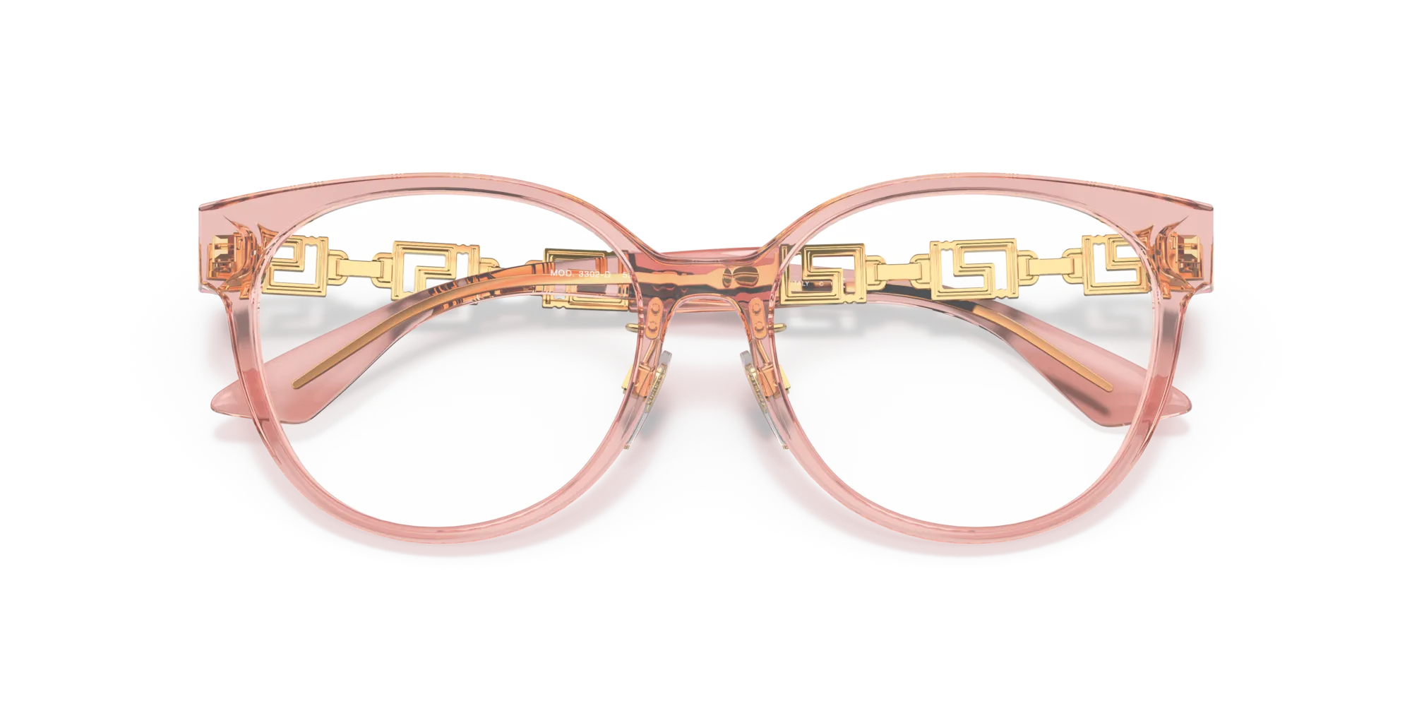 Versace VE3302D 5322 Montature da vista Acetato Rosa Pantos Normale - immagine 2