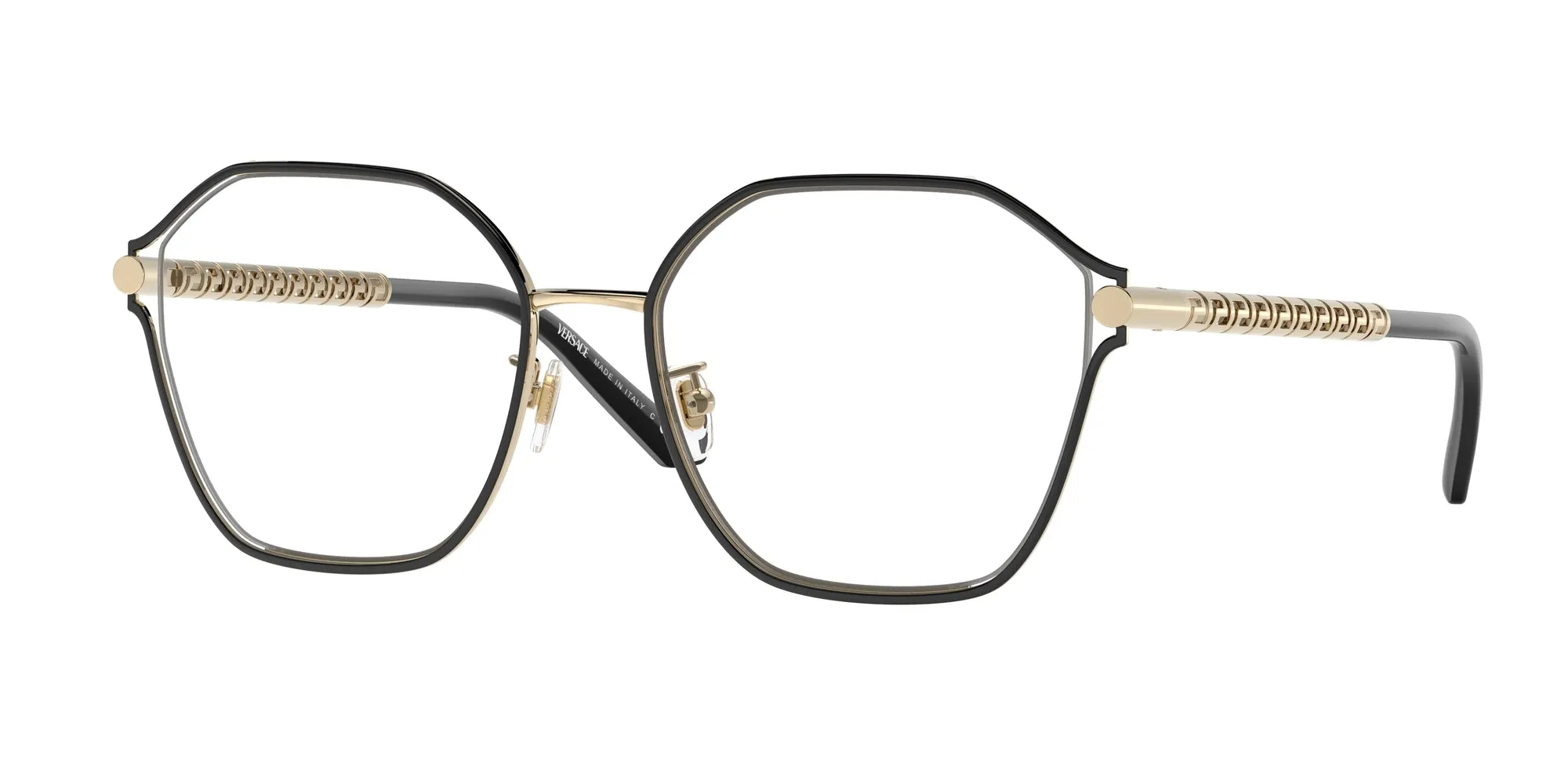 Versace VE1299D 1425 Montature da vista Metallo Oro Geometrica Normale - immagine 1