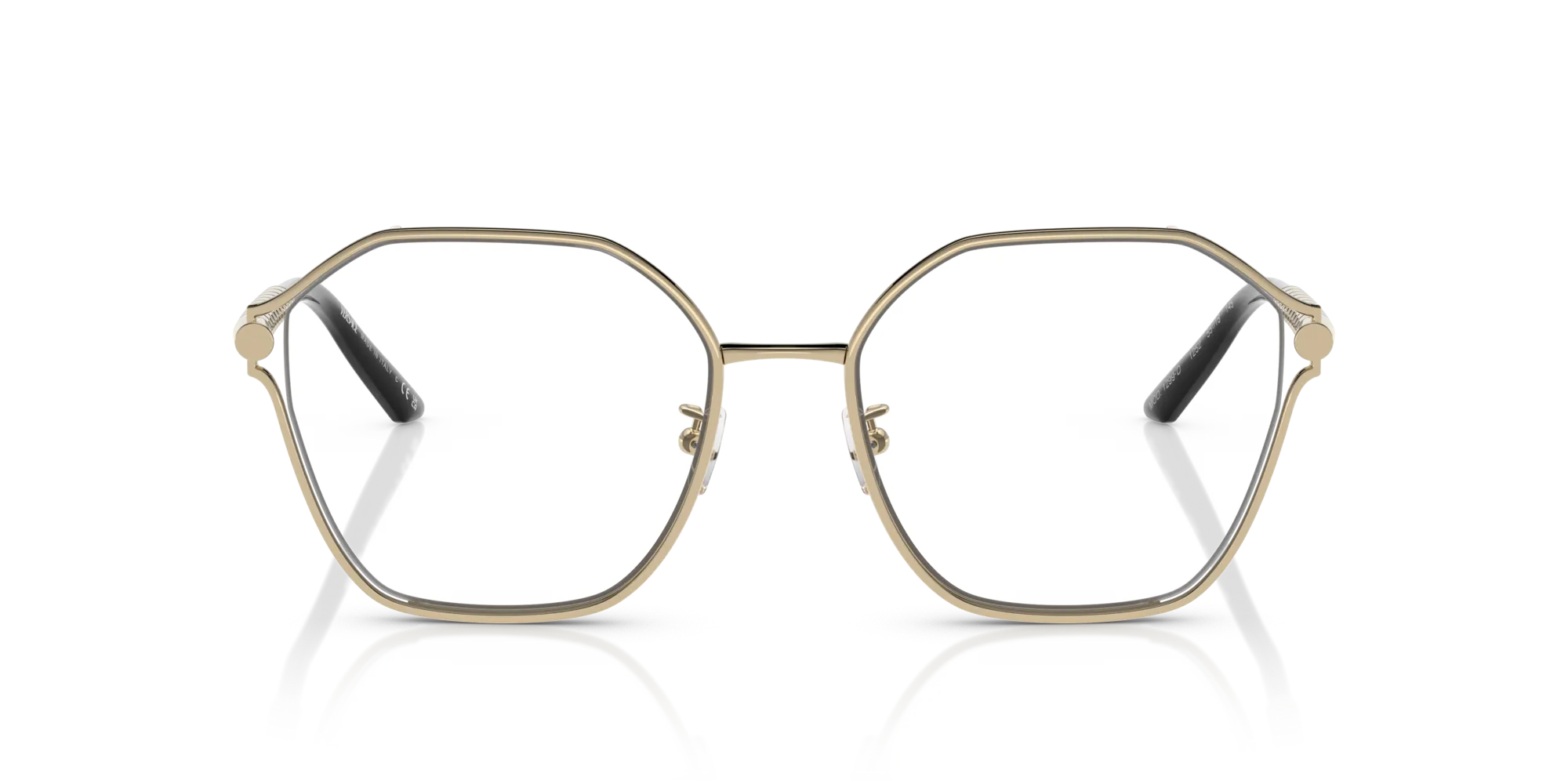 Versace VE1299D 1252 Montature da vista Metallo Oro Geometrica Normale - immagine 3