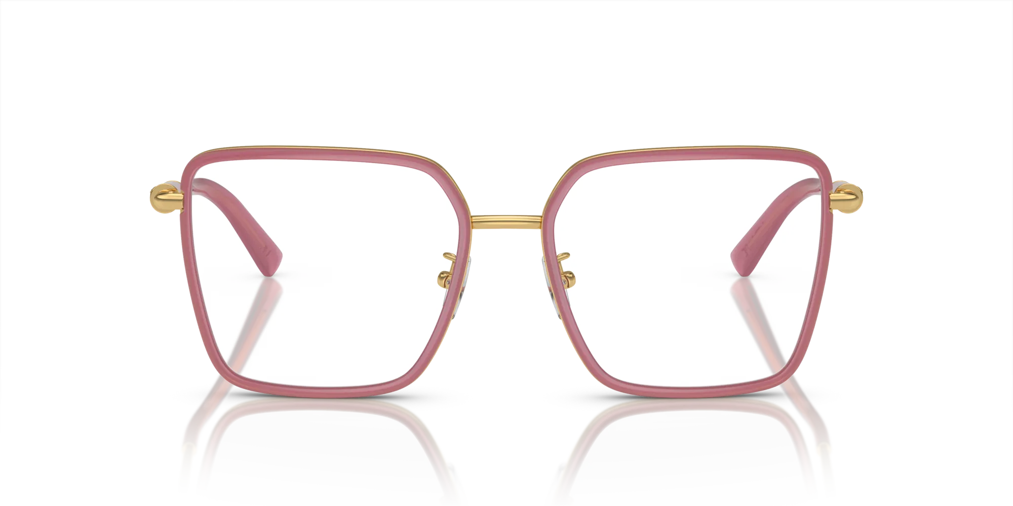 Versace VE1294D 1510 Montature da vista Metallo Rosso Trasparente Farfalla Normale - immagine 3