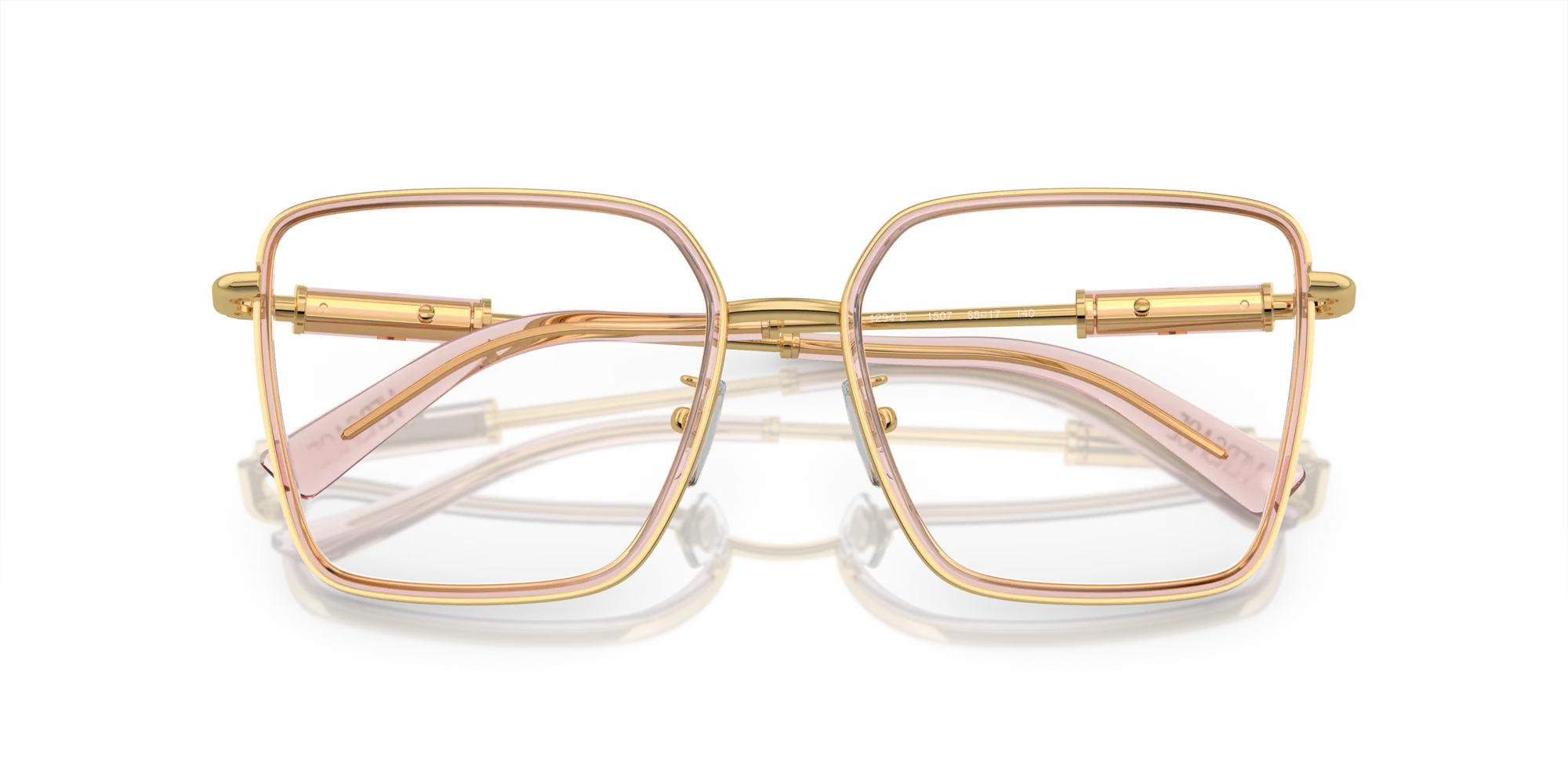 Versace VE1294D 1507 Montature da vista Metallo Rosa Farfalla Normale - immagine 2
