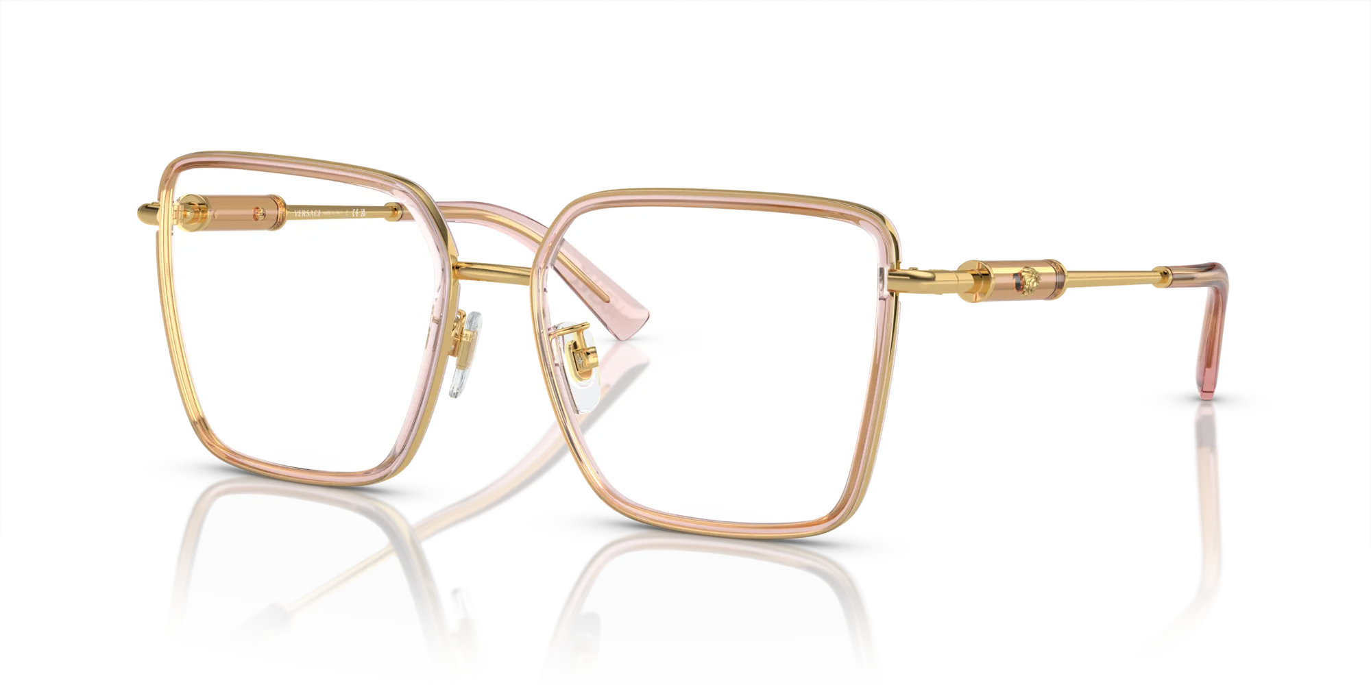 Versace VE1294D 1507 Montature da vista Metallo Rosa Farfalla Normale - immagine 4