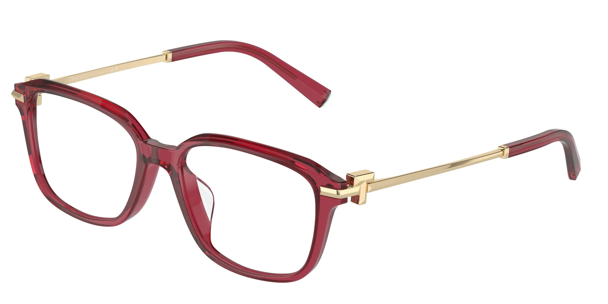Tiffany TF2253D 8419 Montature da vista Acetato Rosso Pillow Normale - immagine 1