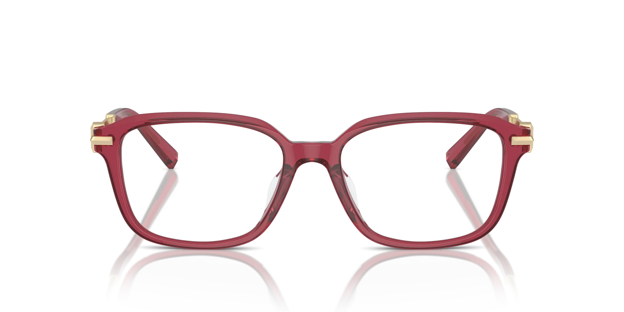 Tiffany TF2253D 8419 Montature da vista Acetato Rosso Pillow Normale - immagine 3