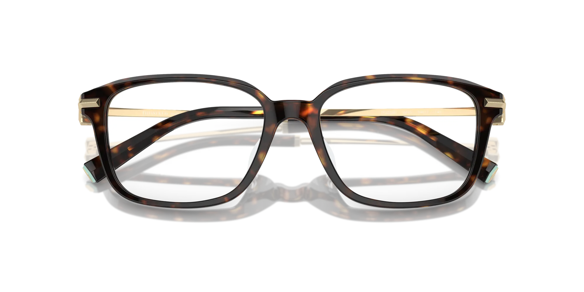 Tiffany TF2253D 8015 Montature da vista Acetato Tartaruga Pillow Normale - immagine 2