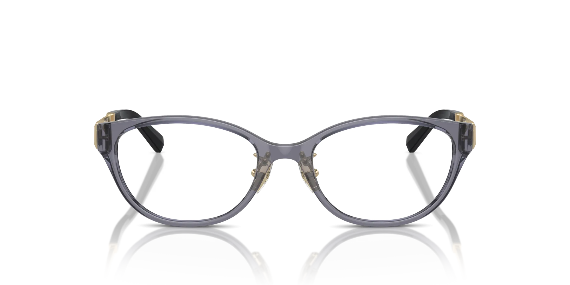 Tiffany TF2252D 8405 Montature da vista Iniettato Viola Rotonda Normale - immagine 3