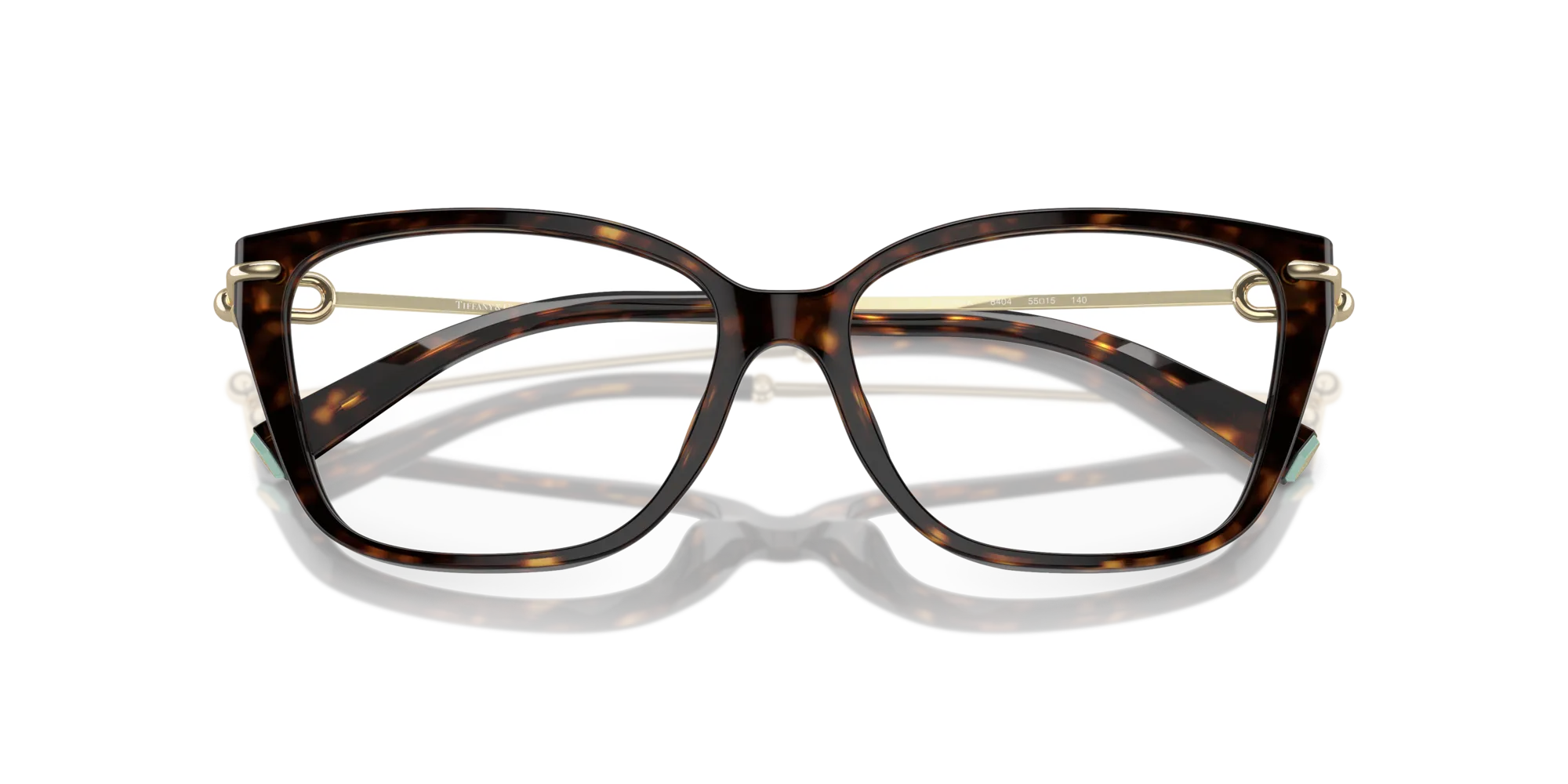 Tiffany TF2248K 8404 Montature da vista Acetato Tartaruga Pillow Normale - immagine 2