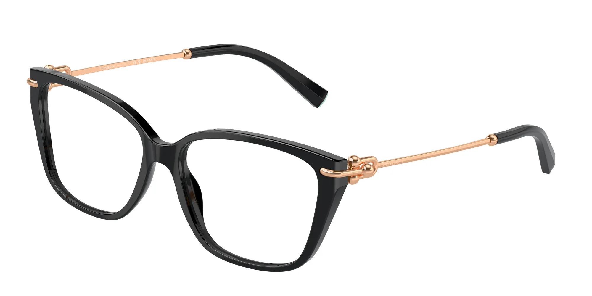 Tiffany TF2248K 8403 Montature da vista Acetato Nero Pillow Normale - immagine 1