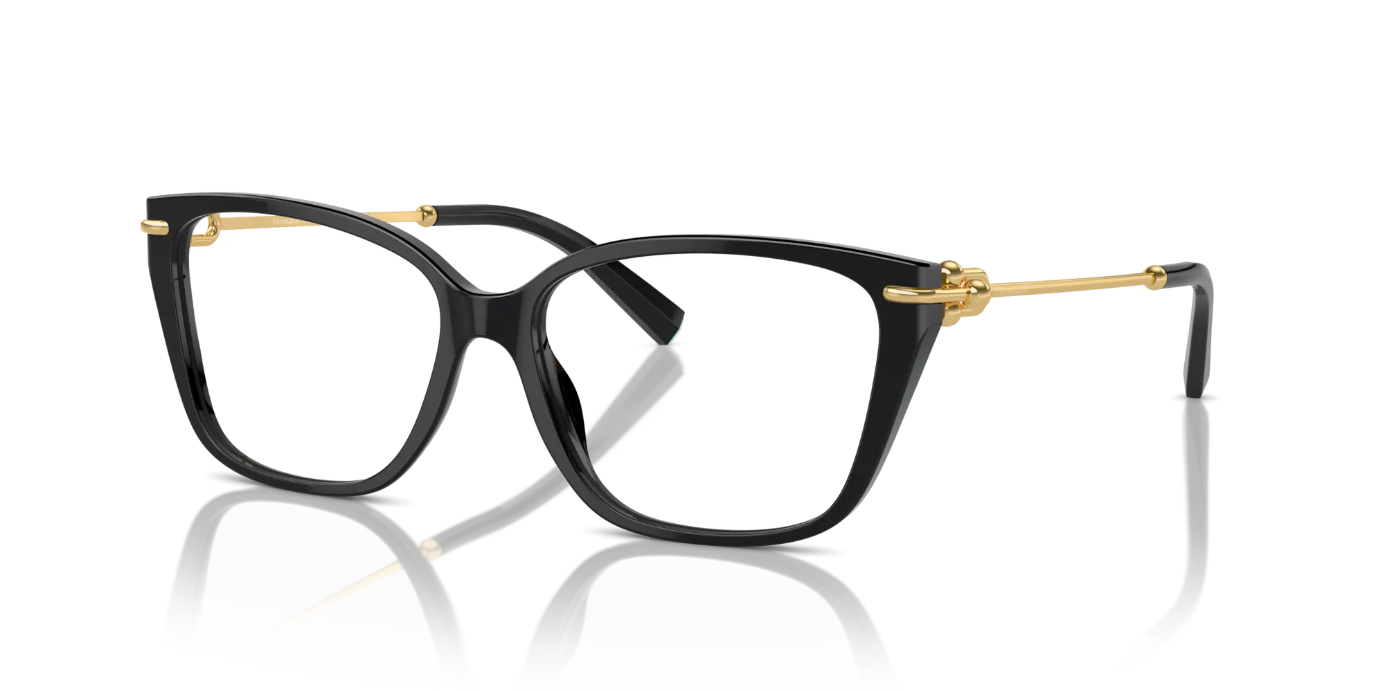 Tiffany TF2248K 8402 Montature da vista Acetato Nero Pillow Normale - immagine 4
