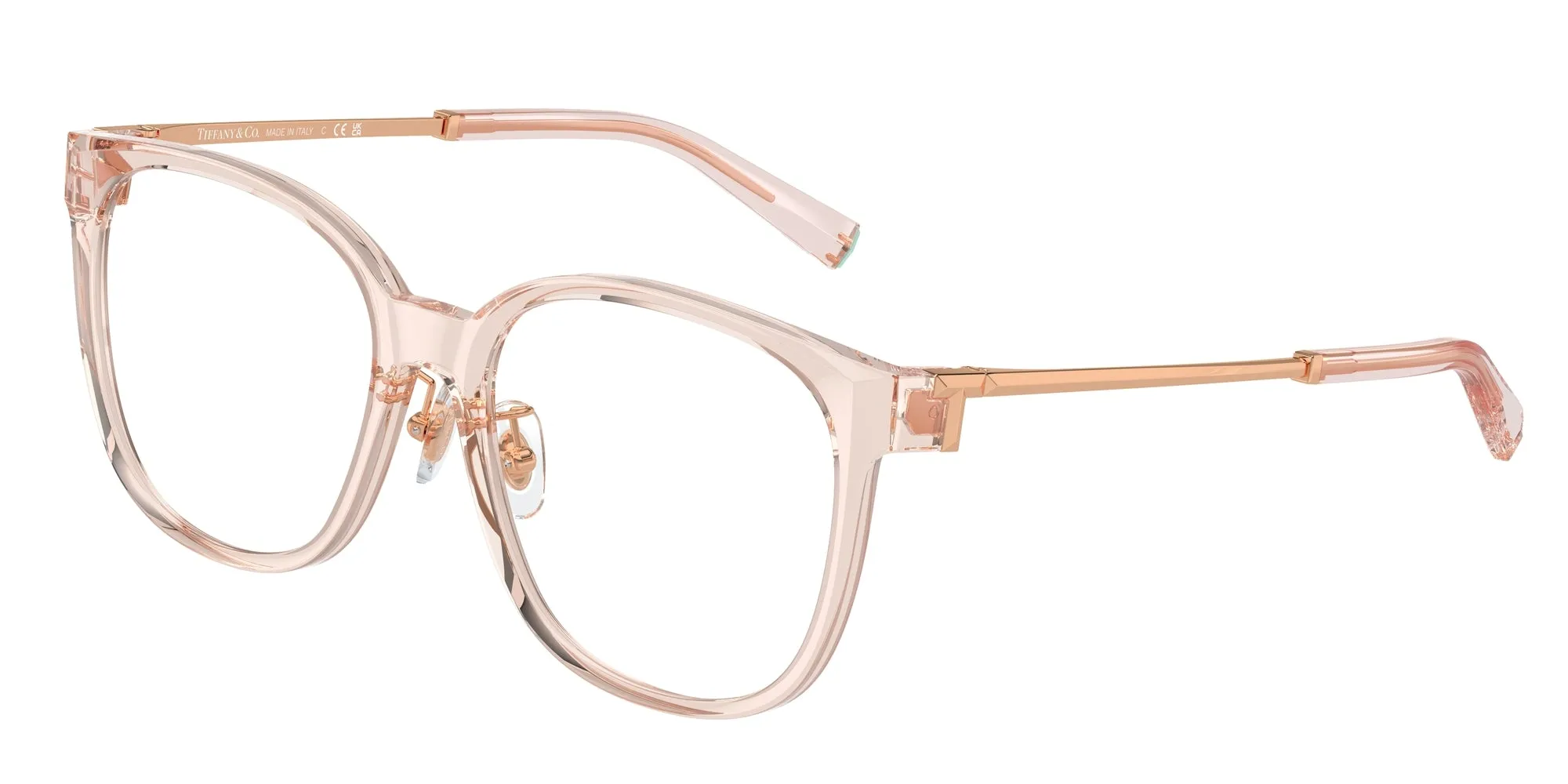 Tiffany TF2240D 8278 Montature da vista Iniettato Trasparente Squadrata Normale - immagine 1