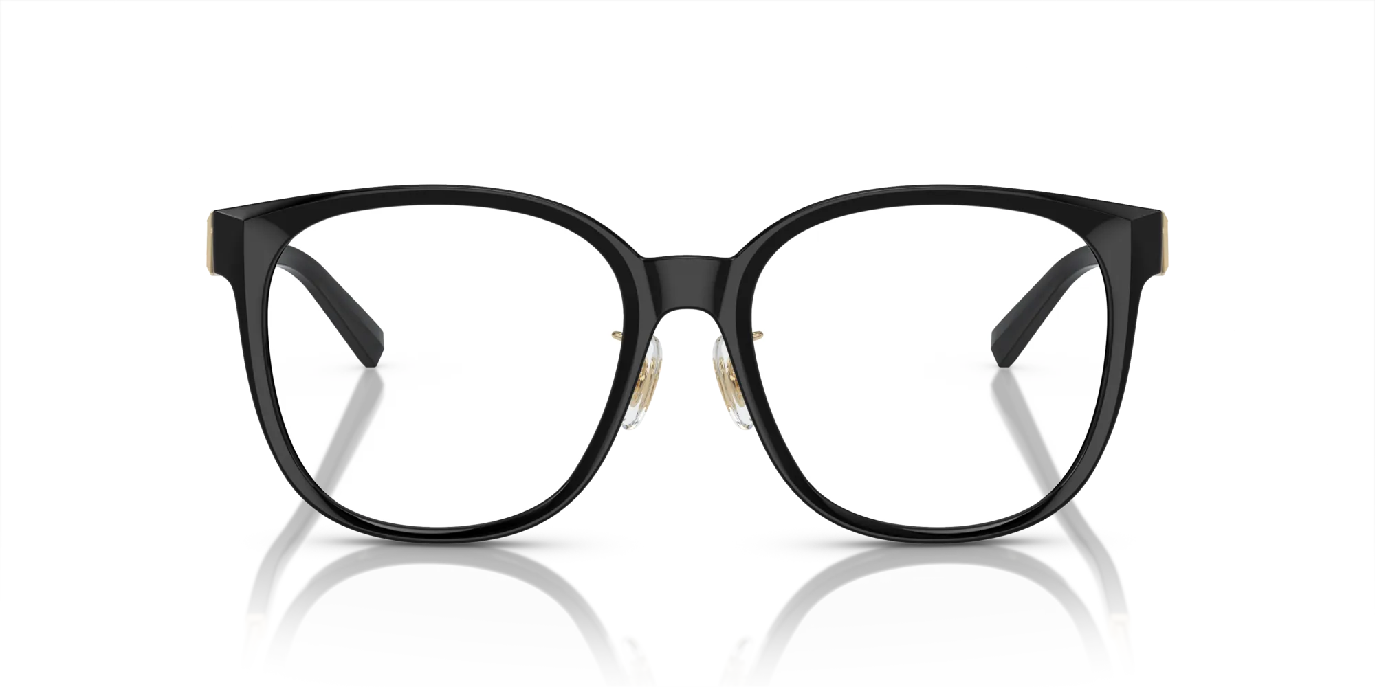 Tiffany TF2240D 8001 Montature da vista Iniettato Nero Trasparente Squadrata Normale - immagine 3