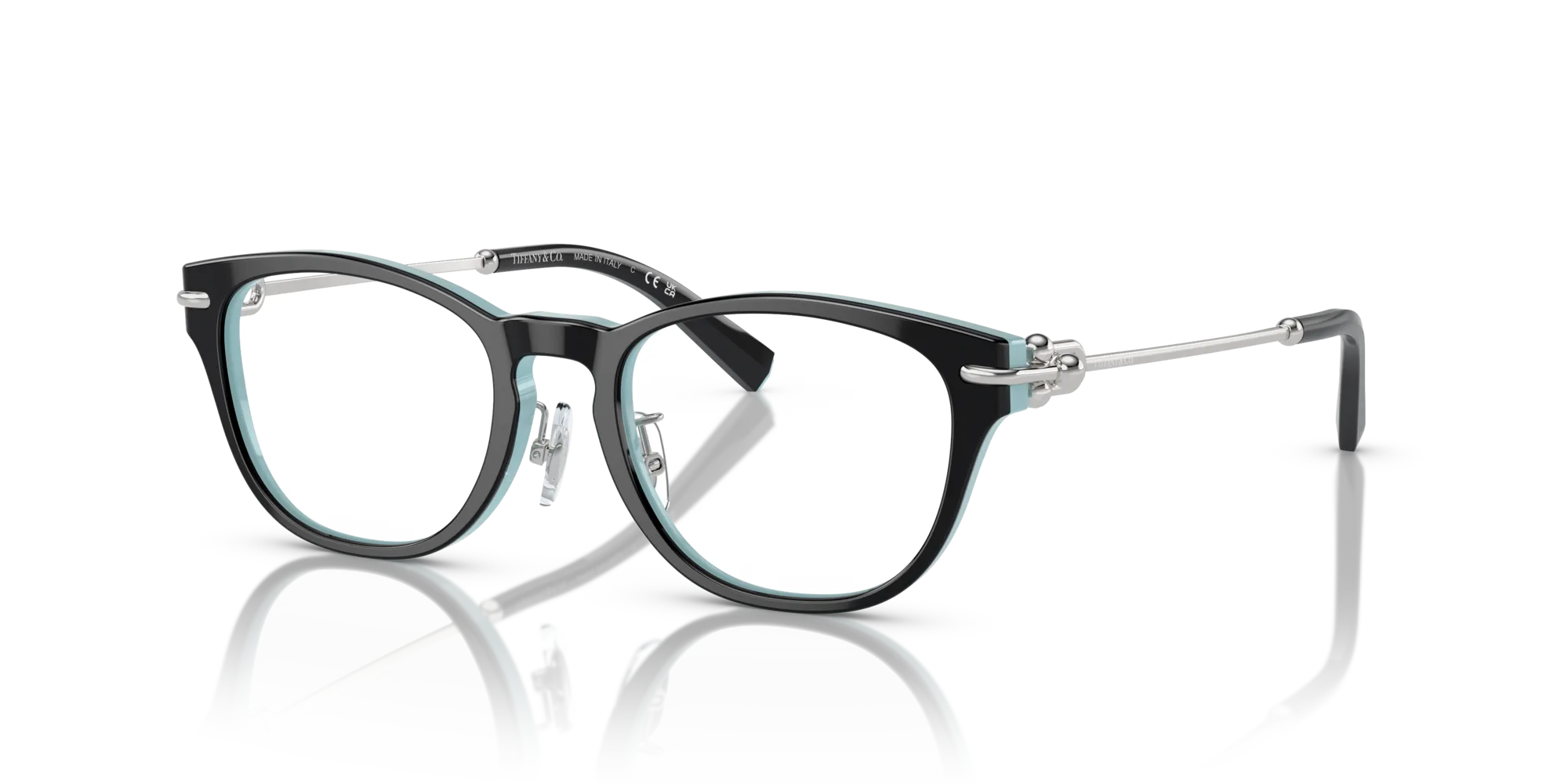 Tiffany TF2237D 8055 Montature da vista Acetato Nero Pillow Normale - immagine 4