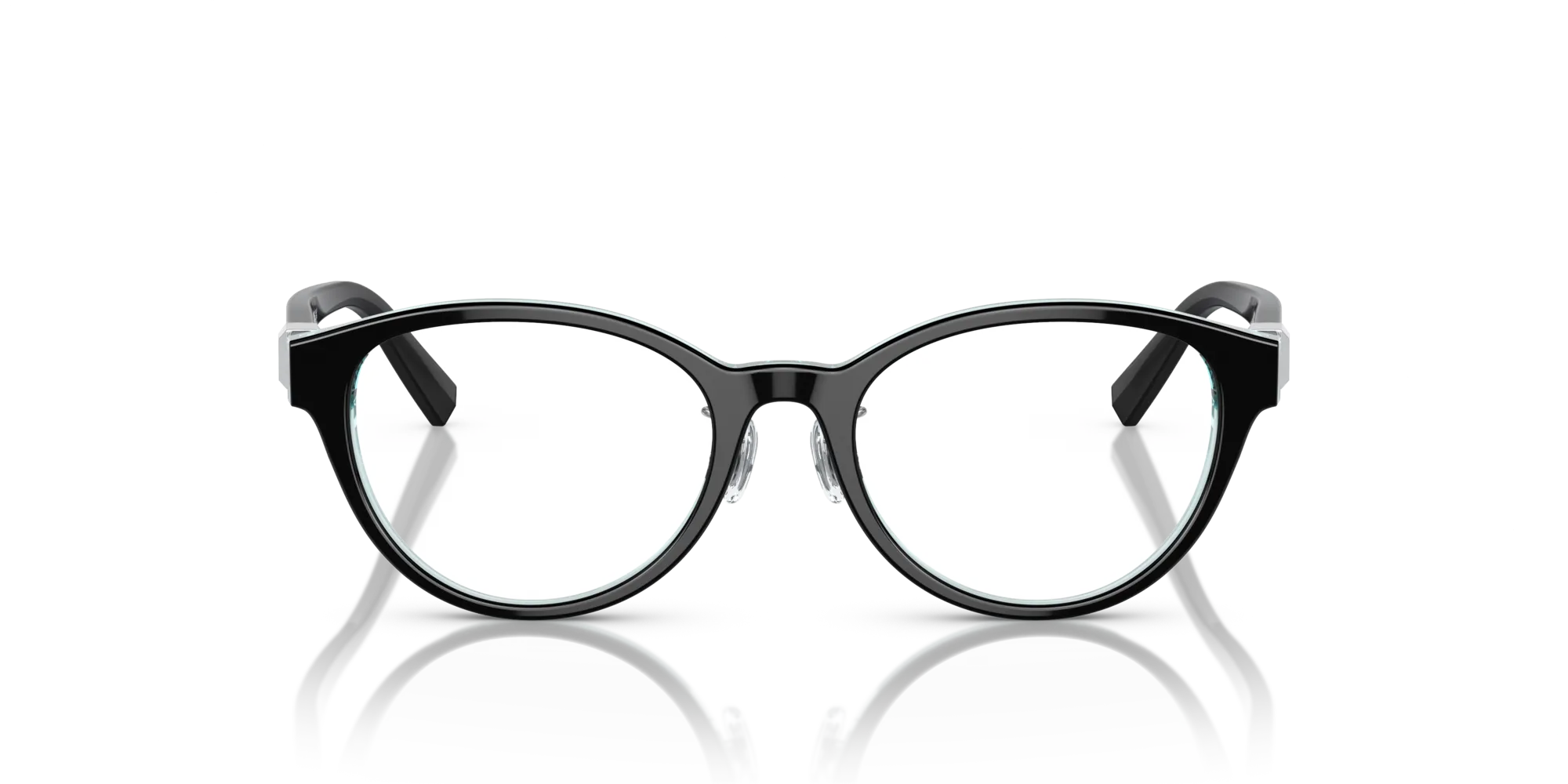 Tiffany TF2236D 8285 Montature da vista Acetato Nero Rotonda Normale - immagine 3