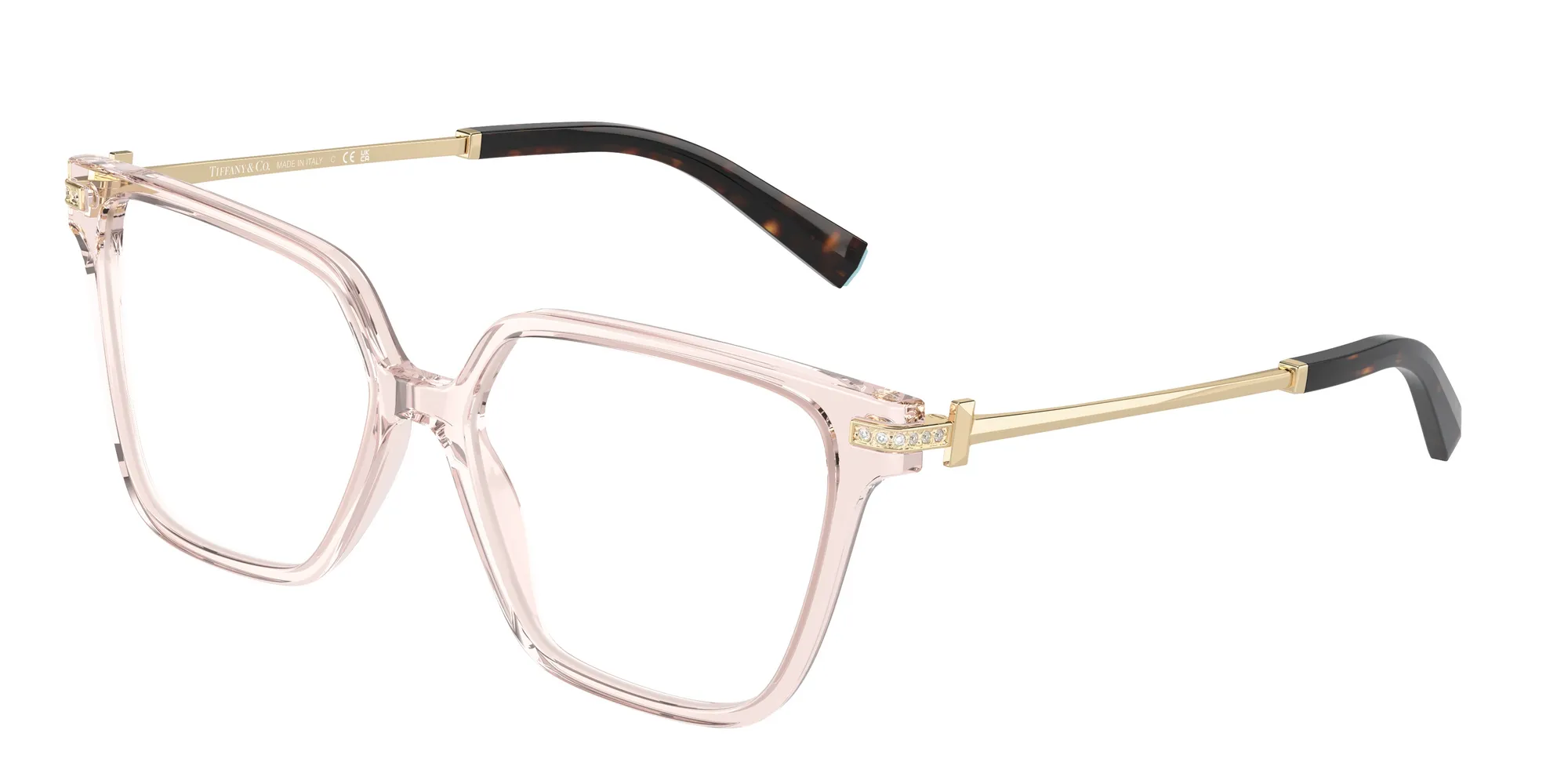 Tiffany TF2234B 8278 Montature da vista Acetato Trasparente Squadrata Normale - immagine 1
