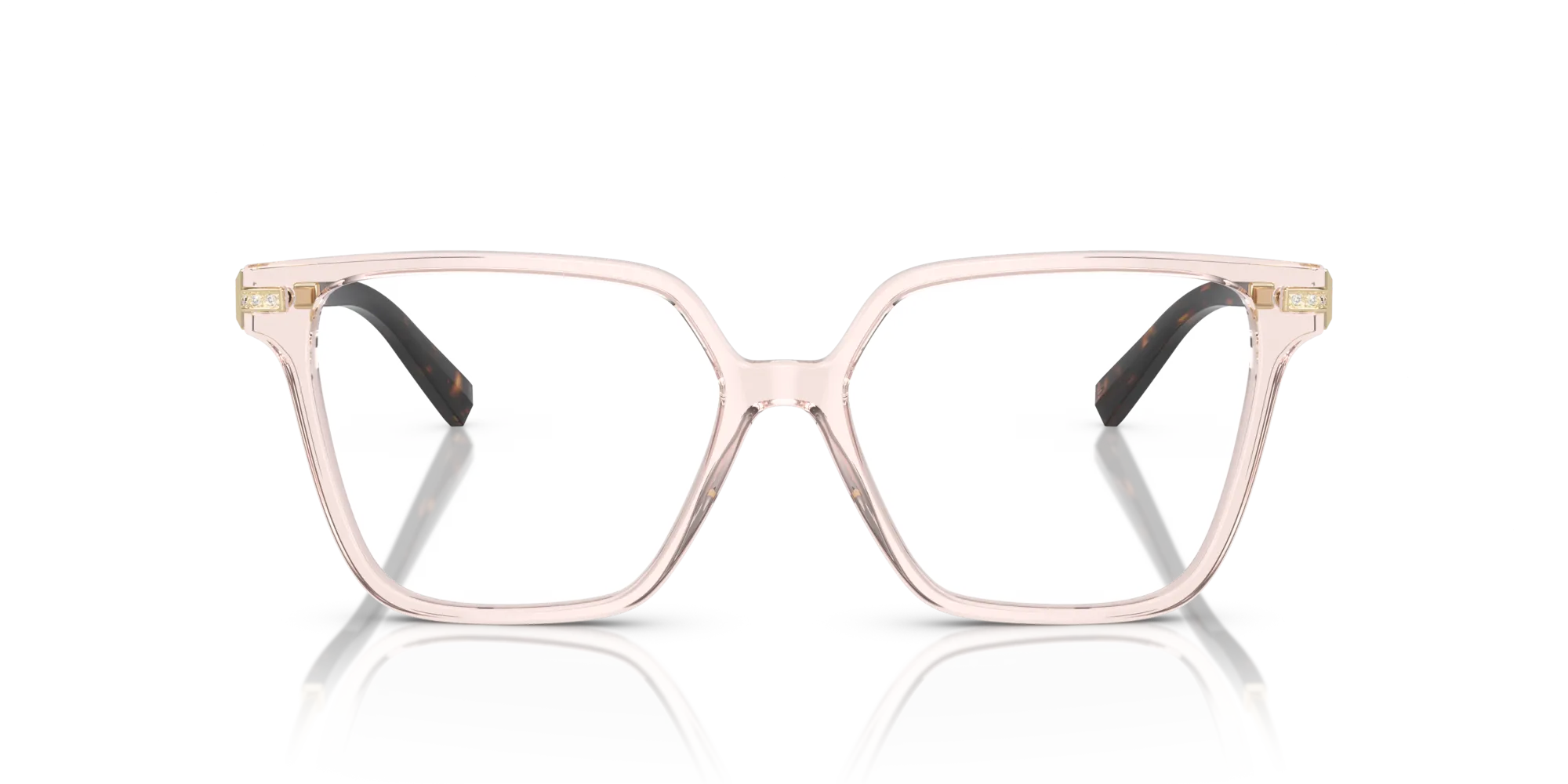 Tiffany TF2234B 8278 Montature da vista Acetato Trasparente Squadrata Normale - immagine 3
