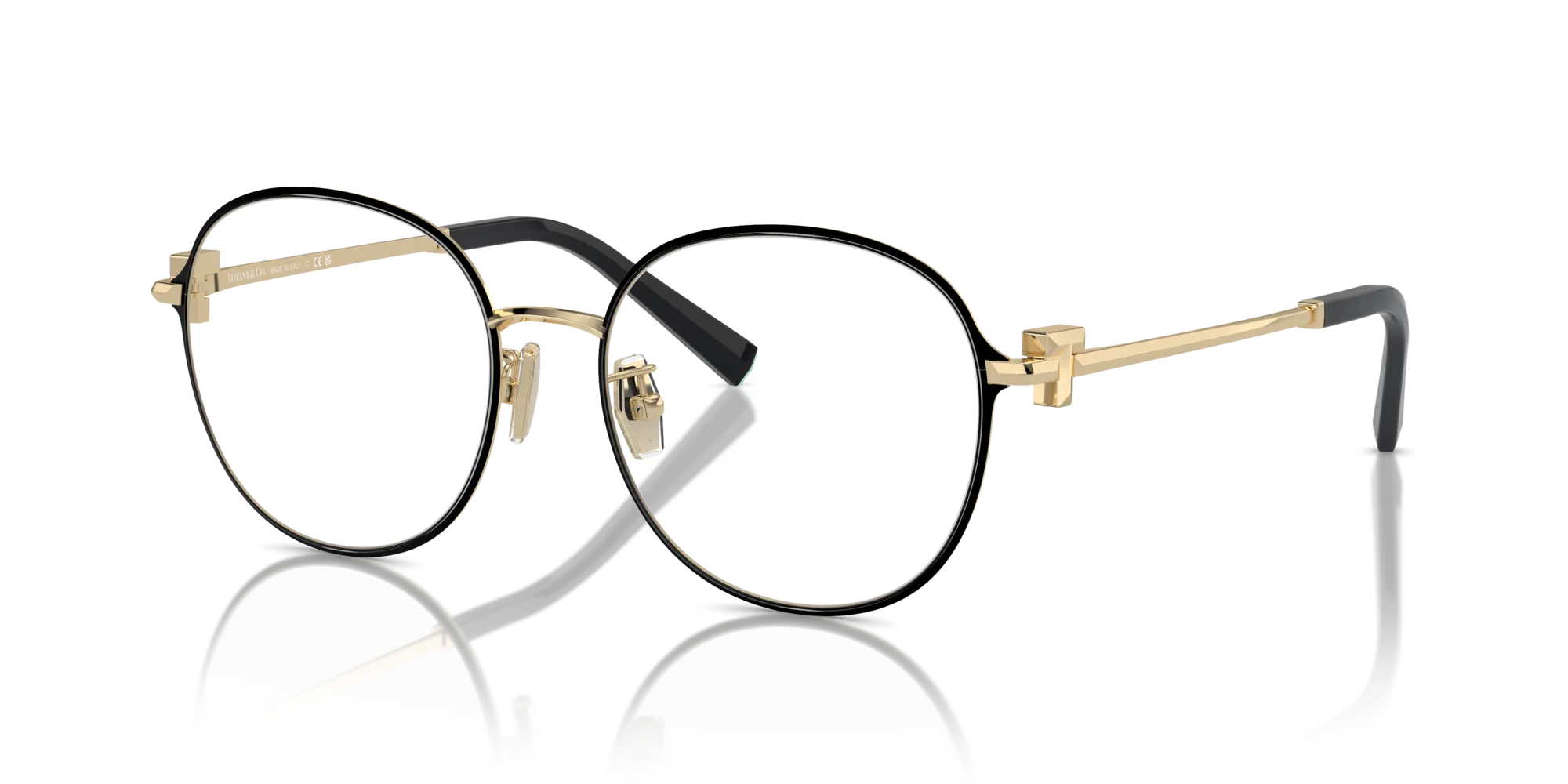 Tiffany TF1161D 6164 Montature da vista Metallo Nero Rotonda Normale - immagine 4