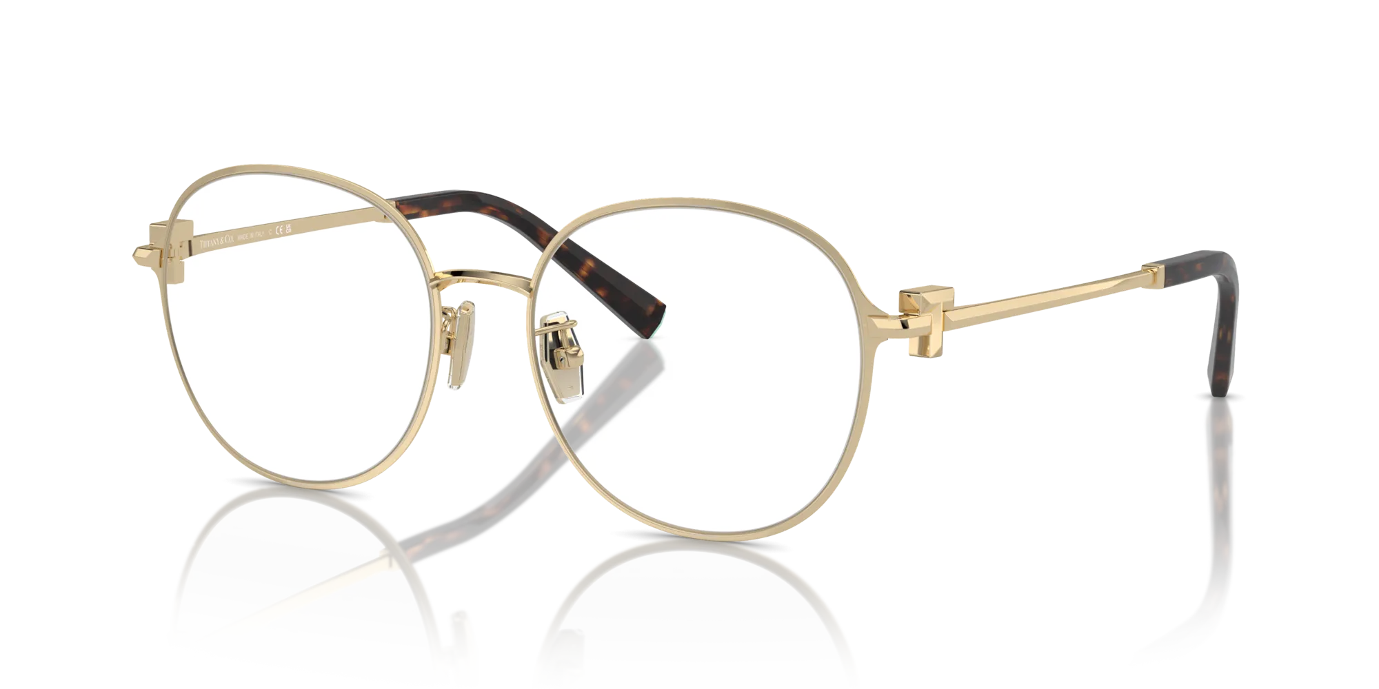 Tiffany TF1161D 6021 Montature da vista Metallo Oro Rotonda Normale - immagine 4