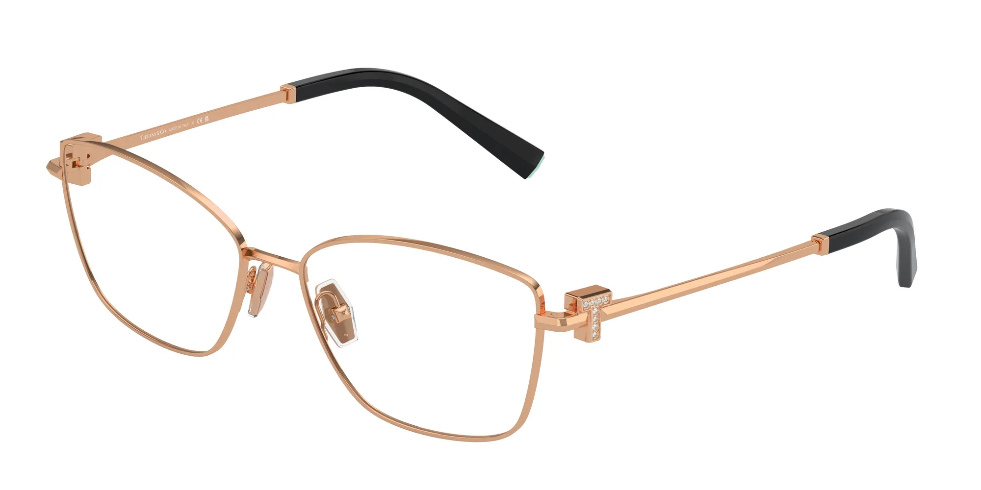 Tiffany TF1160B 6105 Montature da vista Acciaio Oro Trasparente Farfalla Normale - immagine 1