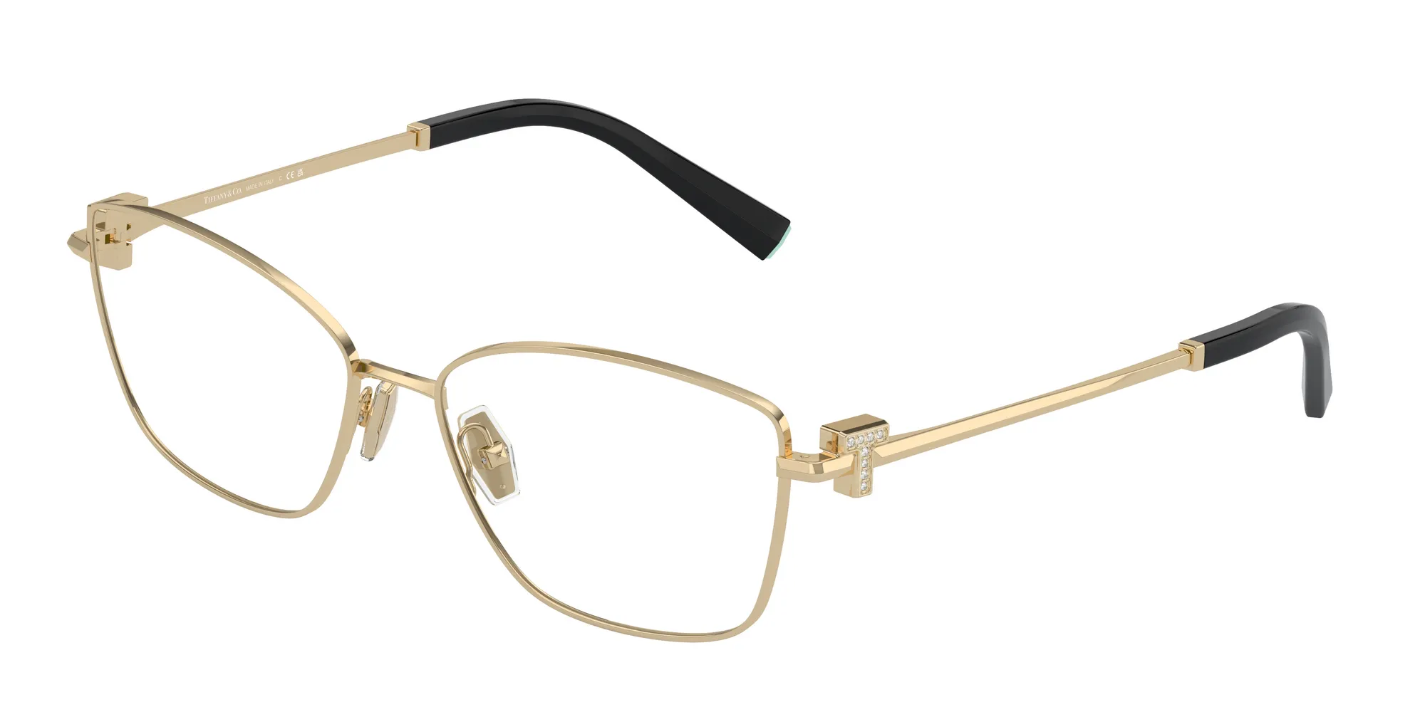 Tiffany TF1160B 6021 Montature da vista Acciaio Oro Trasparente Farfalla Normale - immagine 1