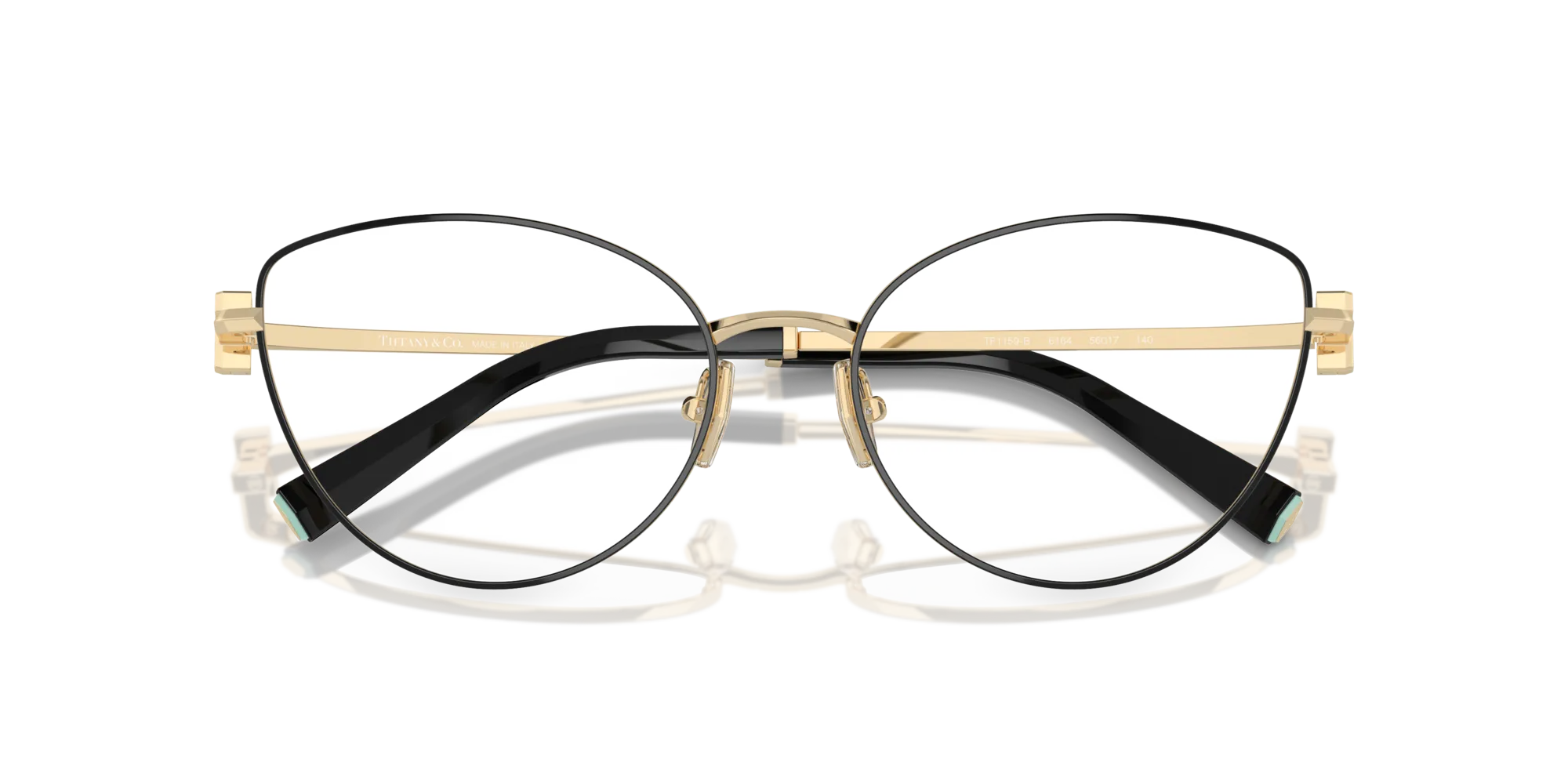 Tiffany TF1159B 6164 Montature da vista Acciaio Nero Cat Eye Normale - immagine 2