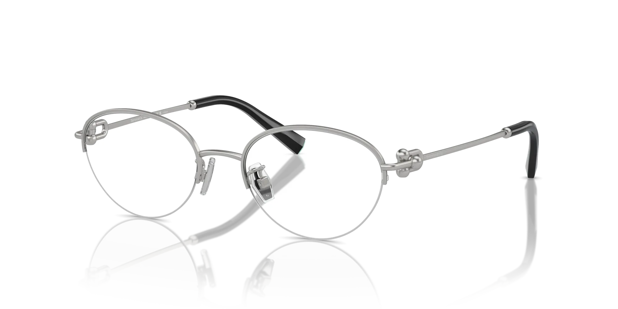 Tiffany TF1158TD 6001 Montature da vista Titanio Argento Rotonda Normale - immagine 4