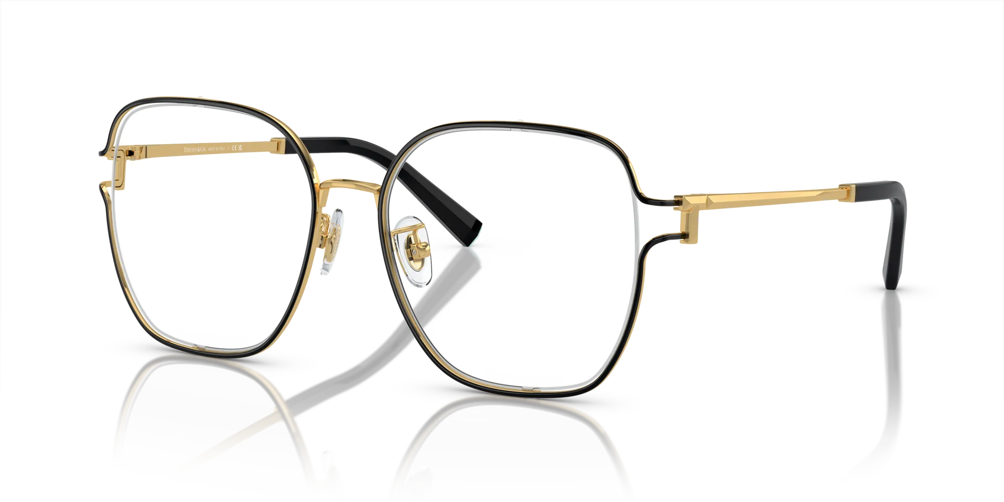 Tiffany TF1155D 6197 Montature da vista Metallo Nero Squadrata Normale - immagine 4