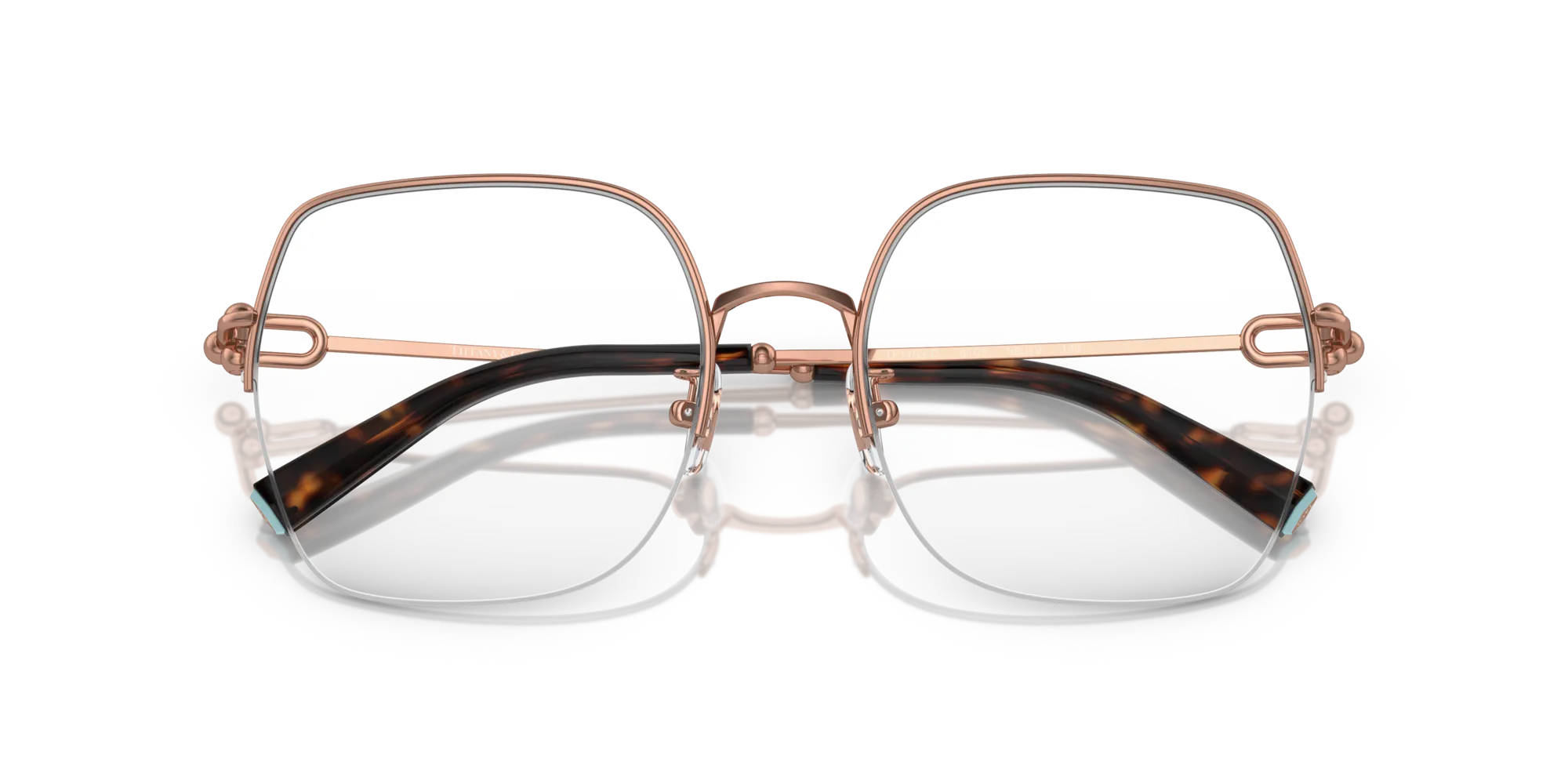 Tiffany TF1153D 6105 Montature da vista Metallo Rosso Squadrata Normale - immagine 2